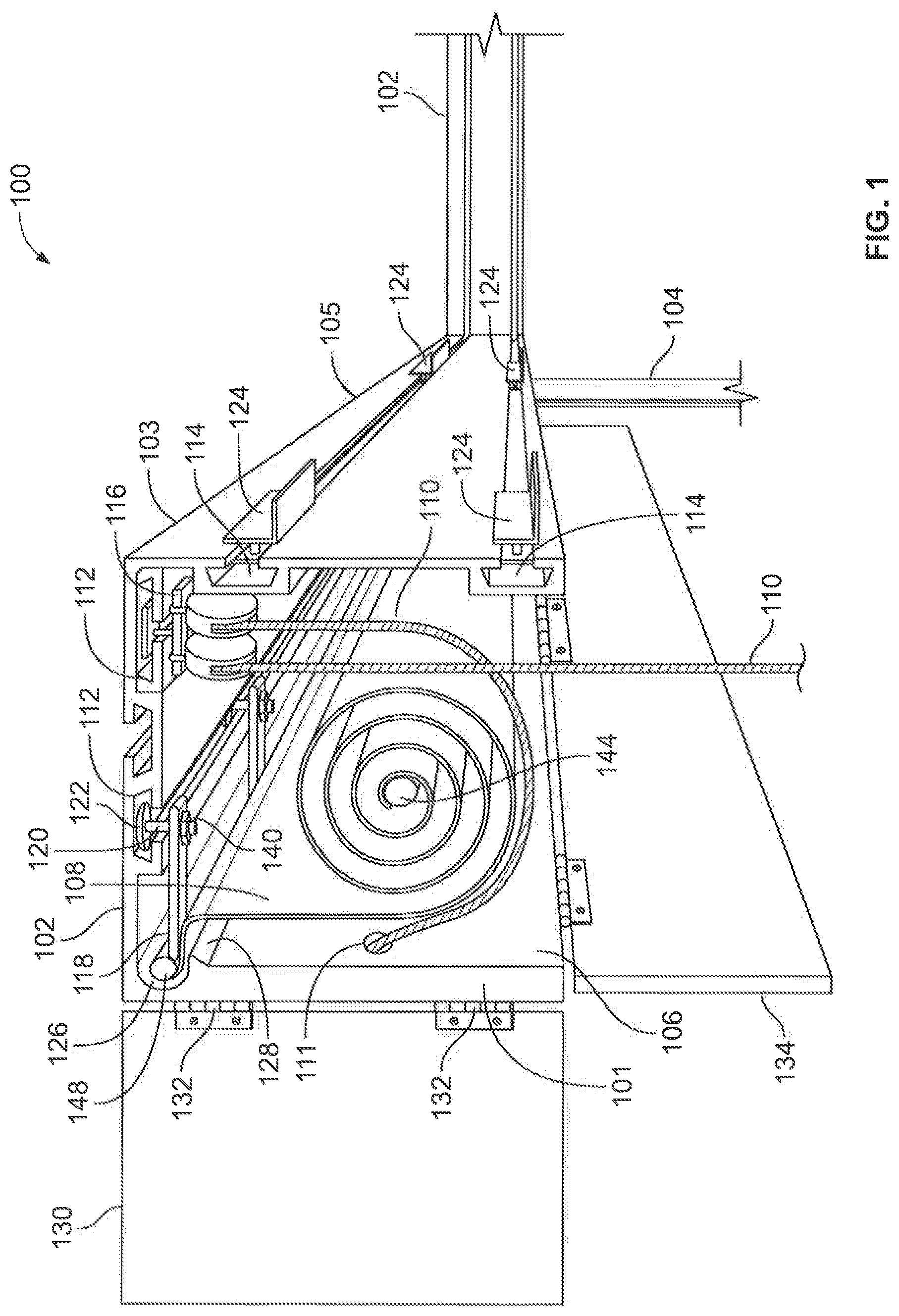 Patent US12618259 Figure 1 – Shelter