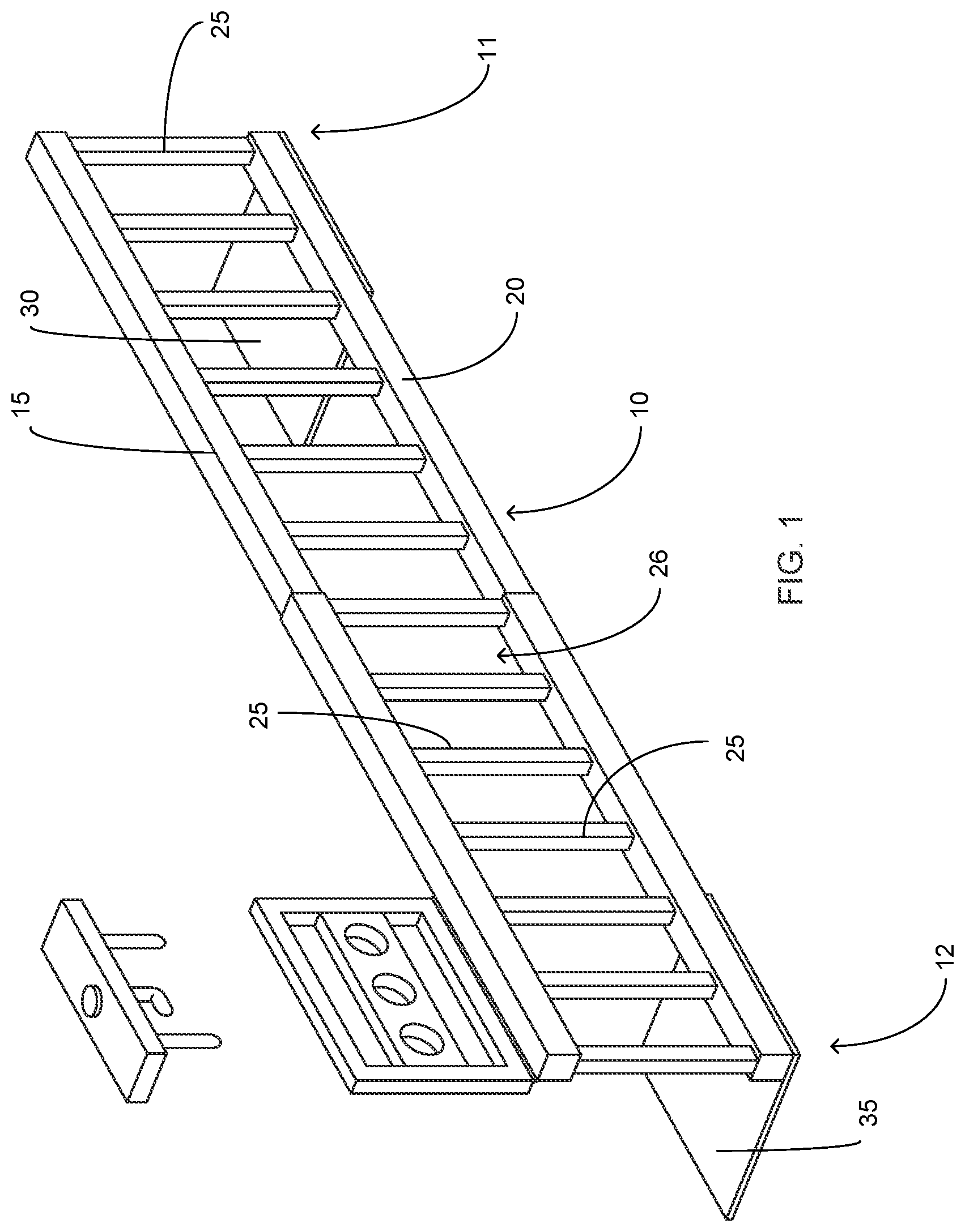 Patent US12618262 Figure 1 – Automotive element theft prevention device