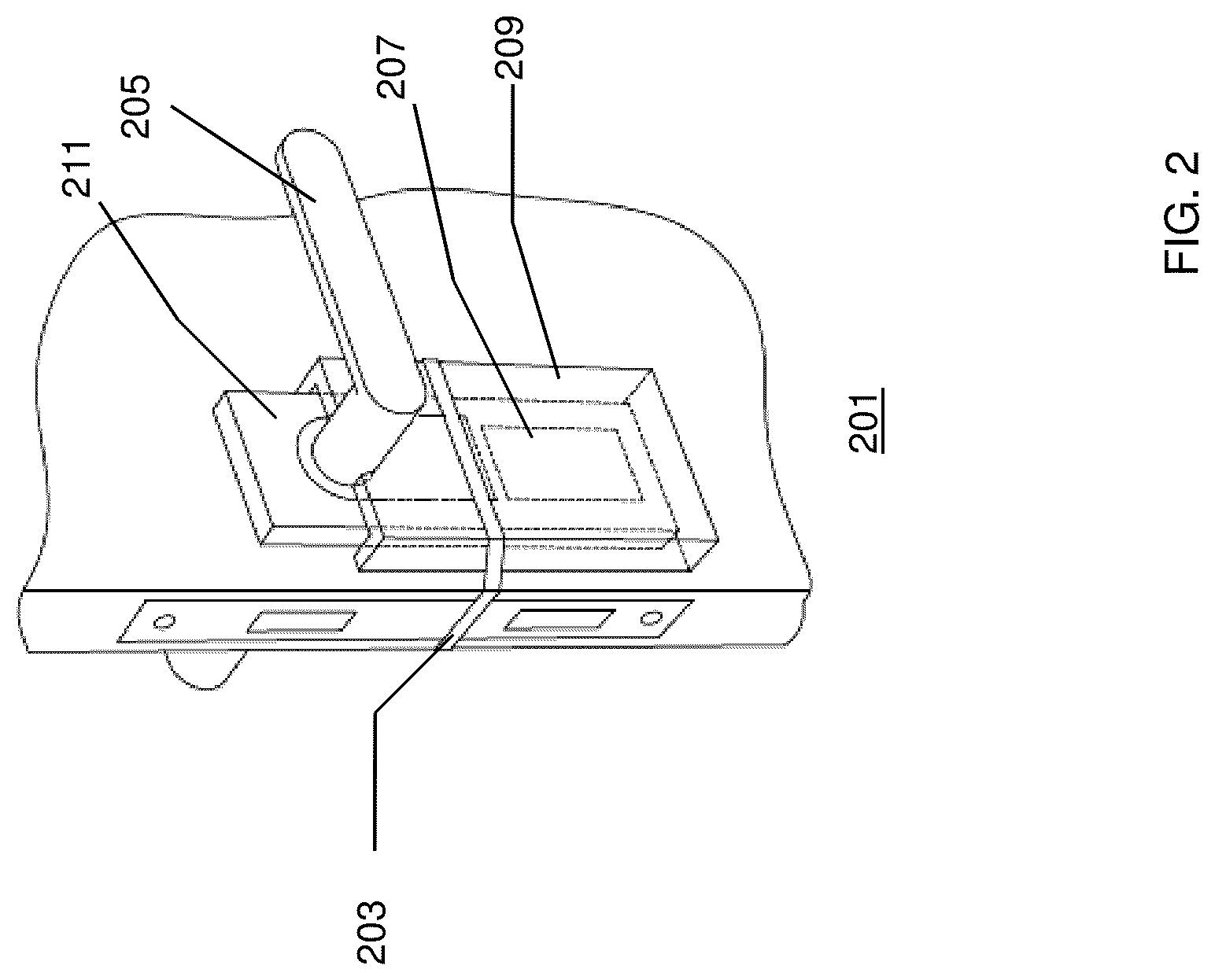 Patent US12618264 Figure 2 – Privacy system for electronic door locks