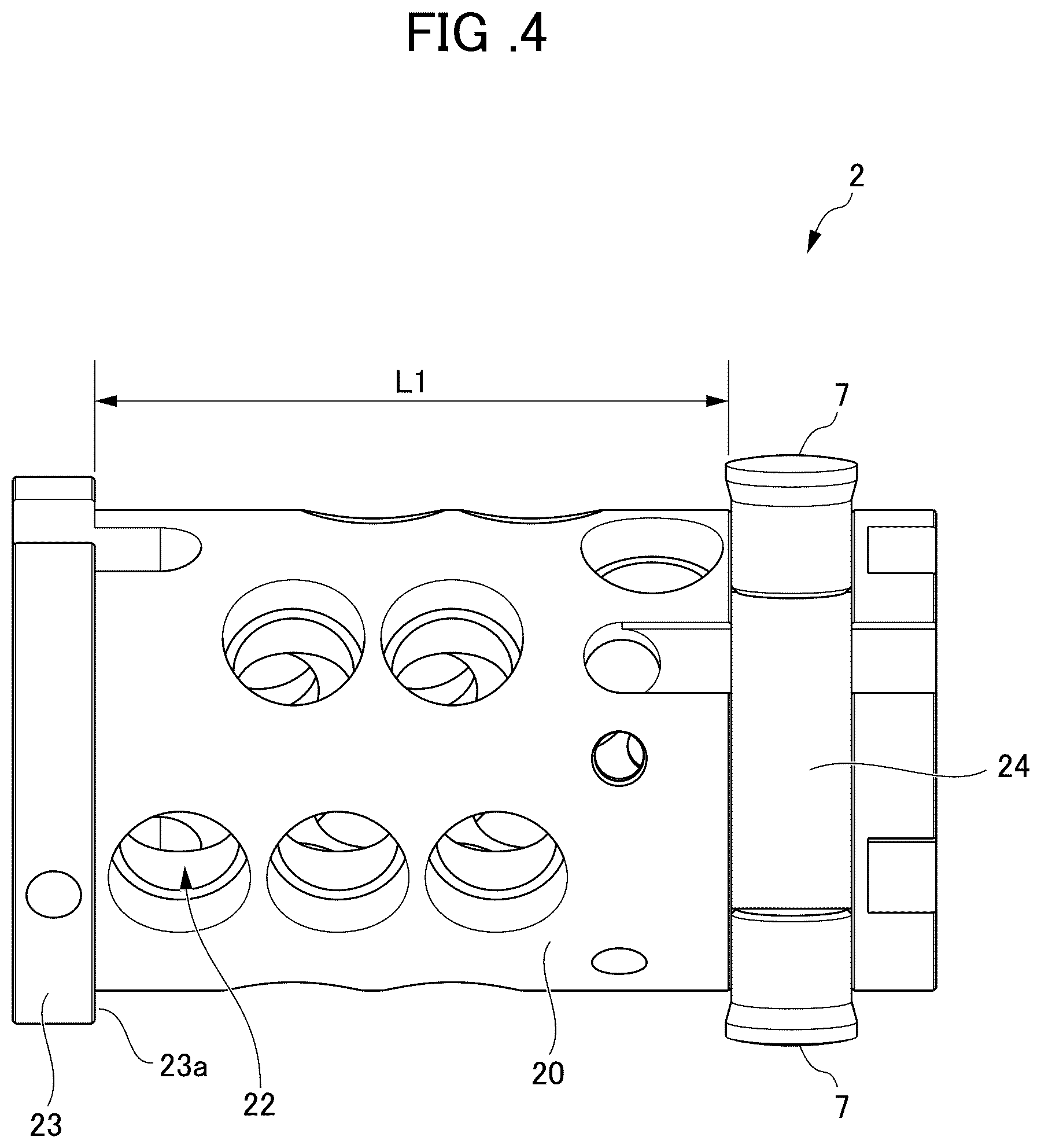 Patent US12618265 Figure 4 – Cylinder lock and door