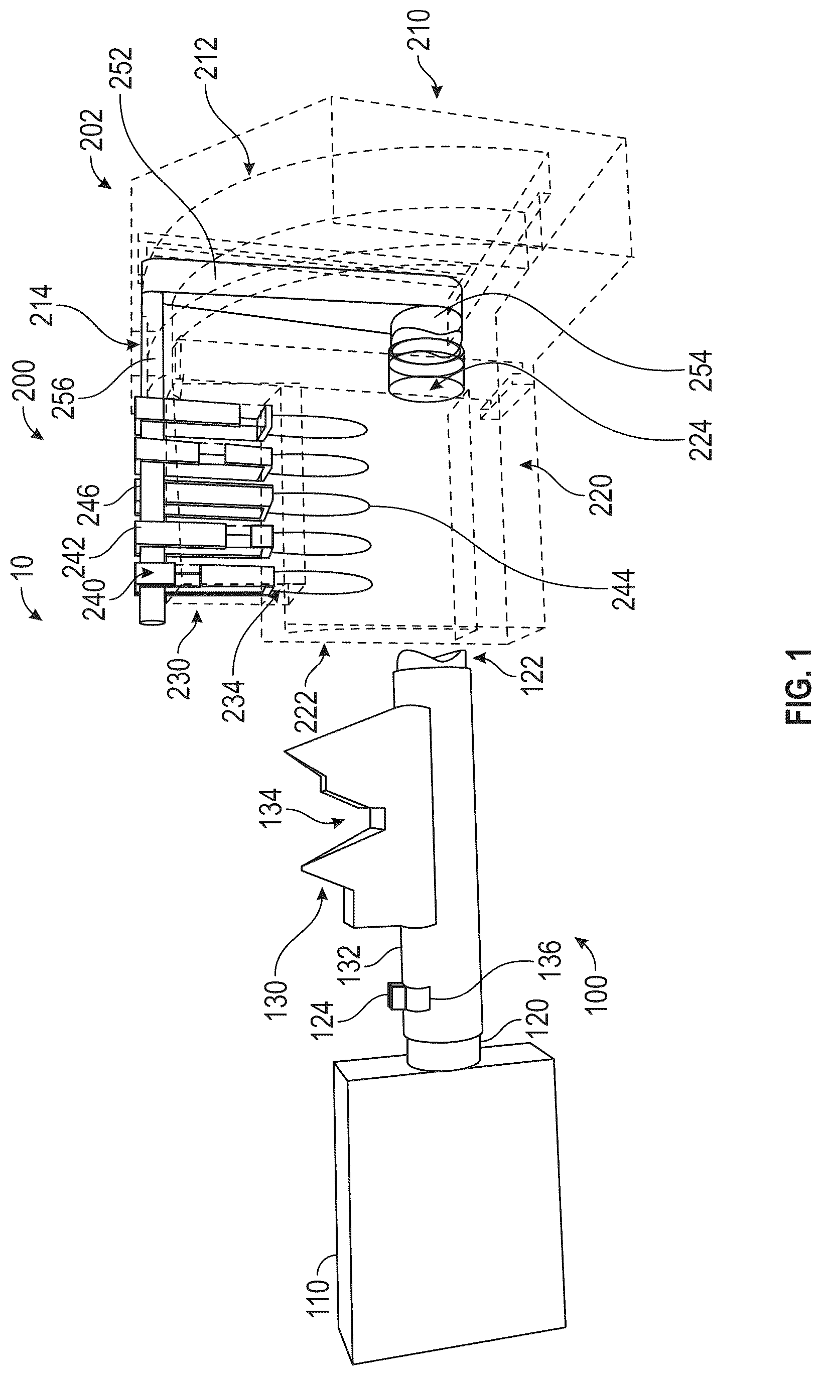 Patent US12618266 Figure 1 – Locking mechanism and rotating key