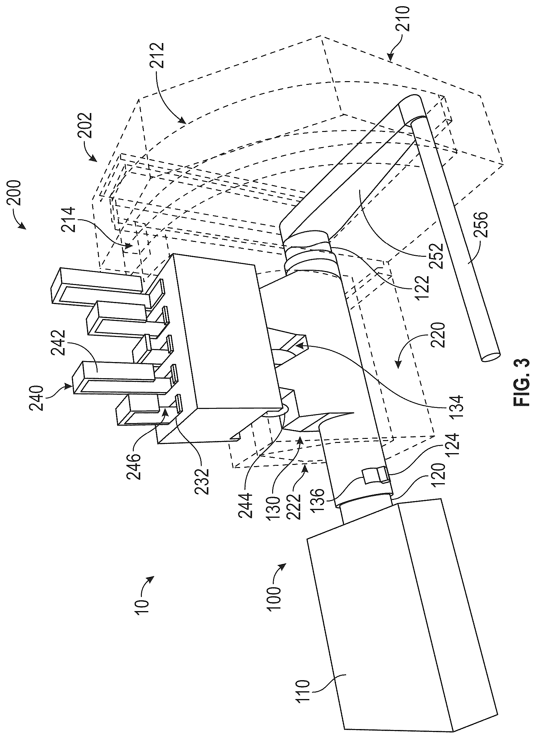 Patent US12618266 Figure 3 – Locking mechanism and rotating key