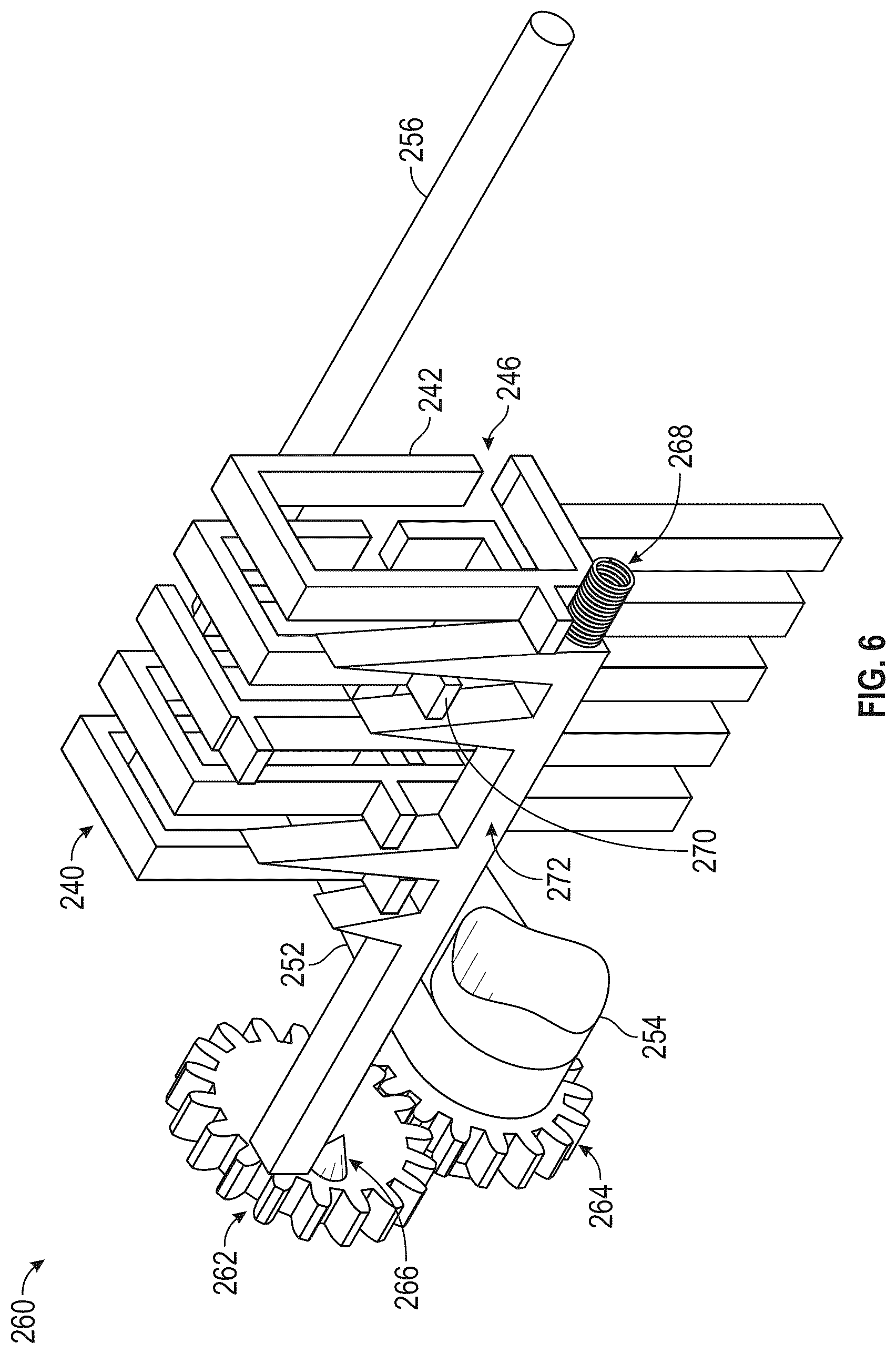Patent US12618266 Figure 6 – Locking mechanism and rotating key