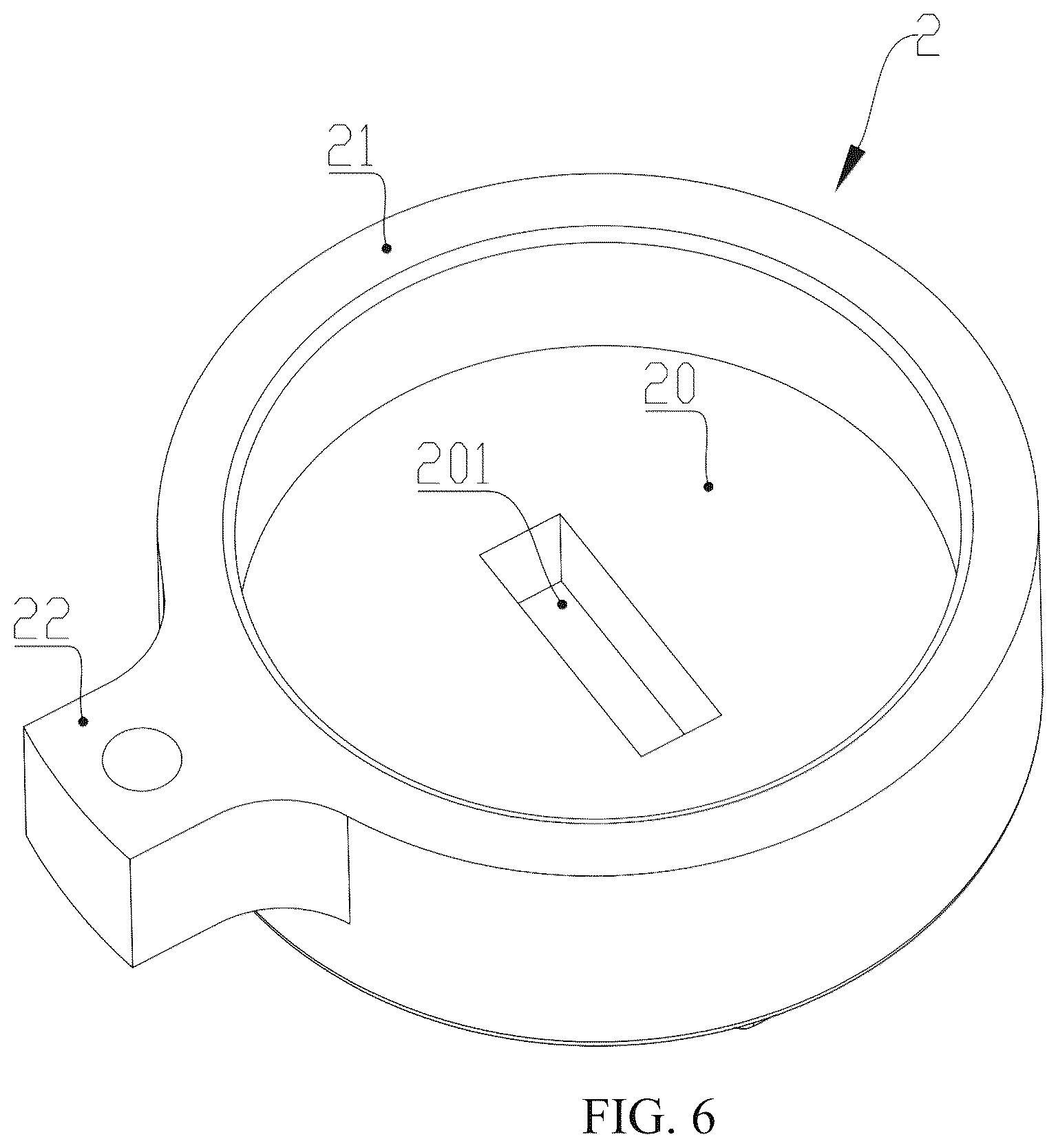 Patent US12618268 Figure 6 – Door lock with both manual and electric unlocking functions