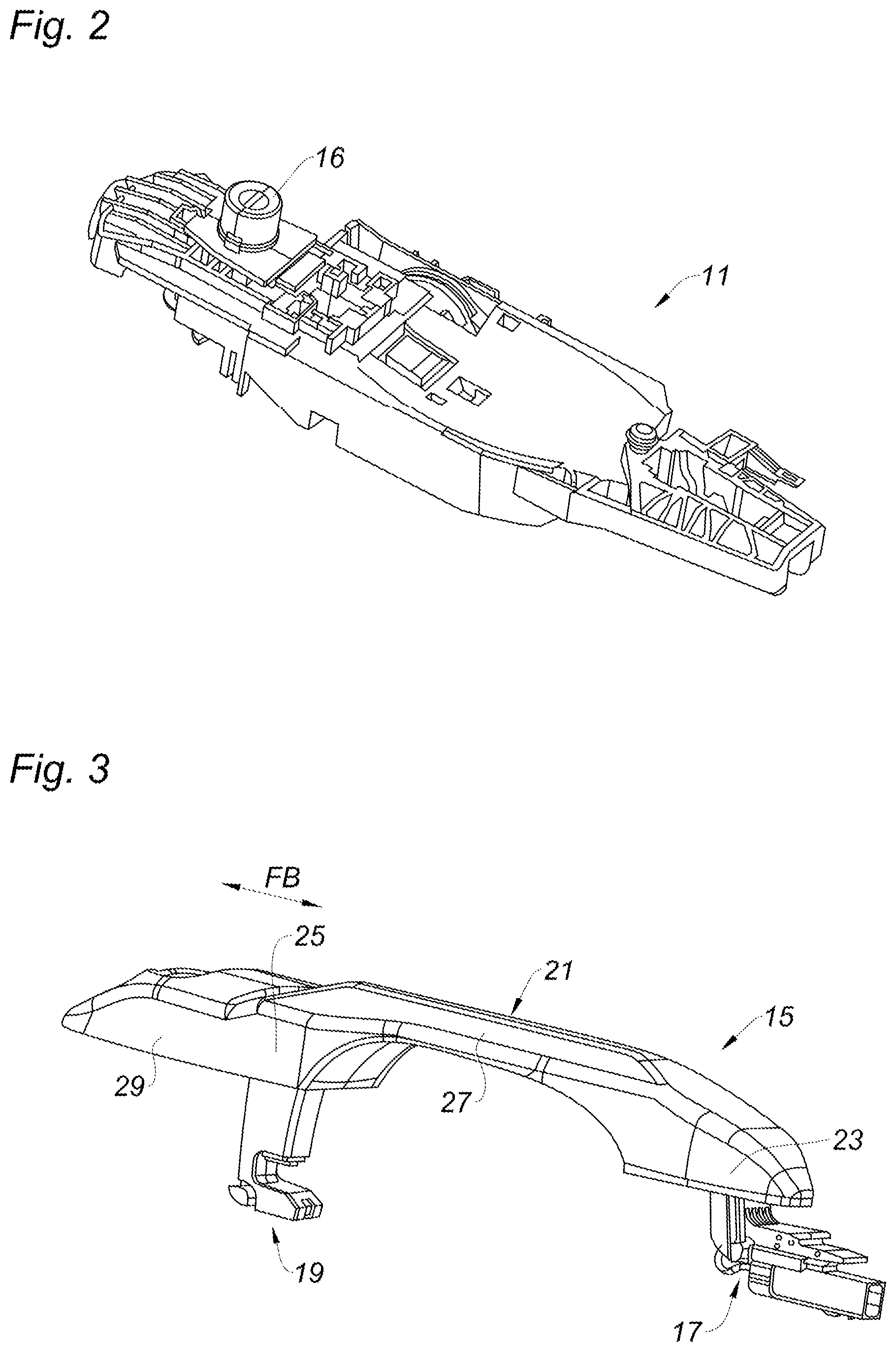 Patent US12618270 Figure 2 – Door handle apparatus