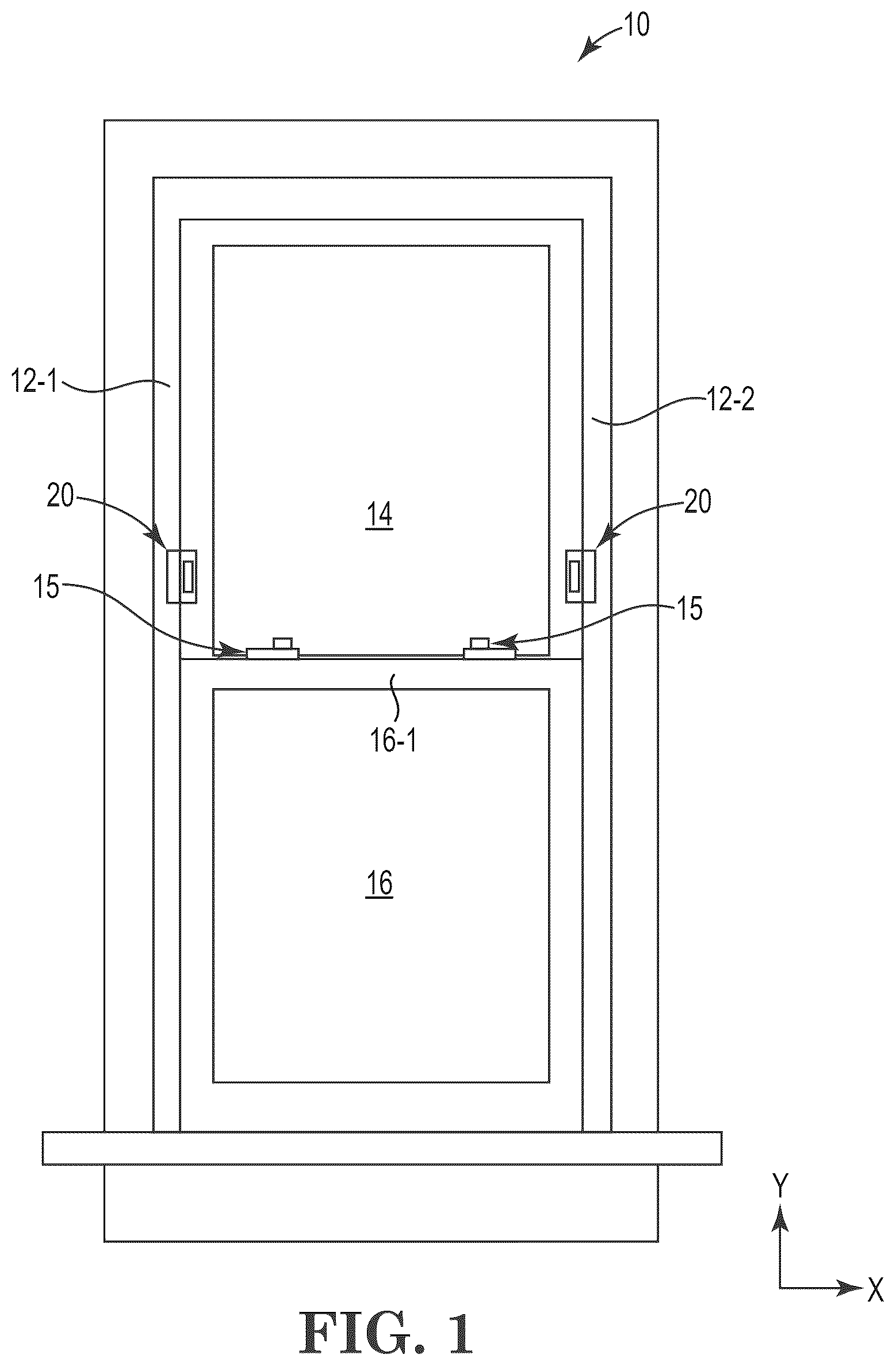 Patent US12618273 Figure 1 – Protected window opening control device assemblies and methods
