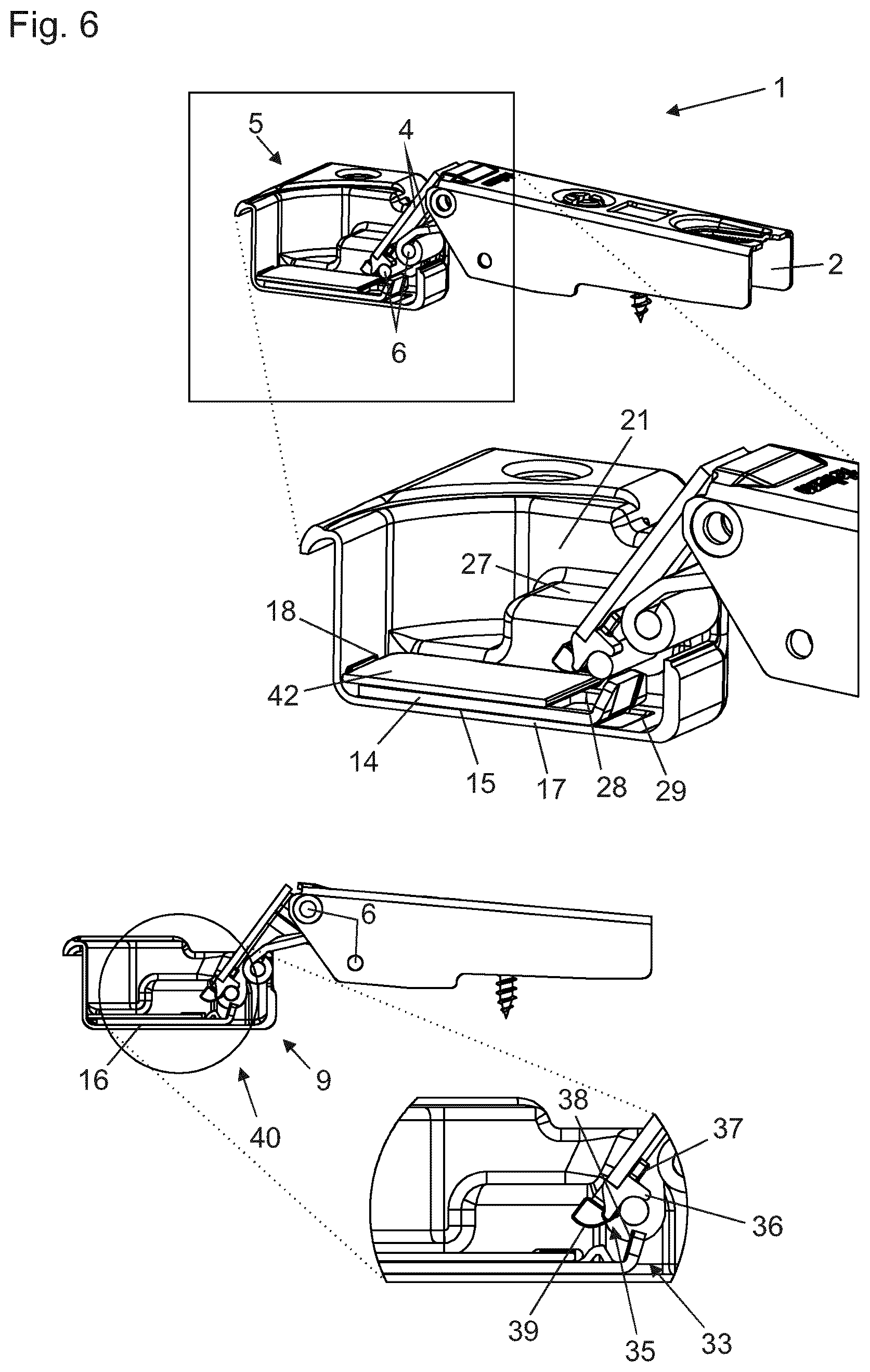 Patent US12618277 Figure 6 – Hinge
