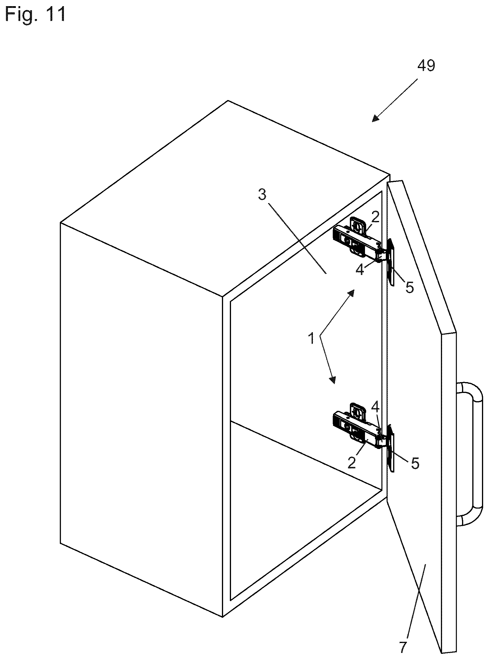 Patent US12618277 Figure 11 – Hinge