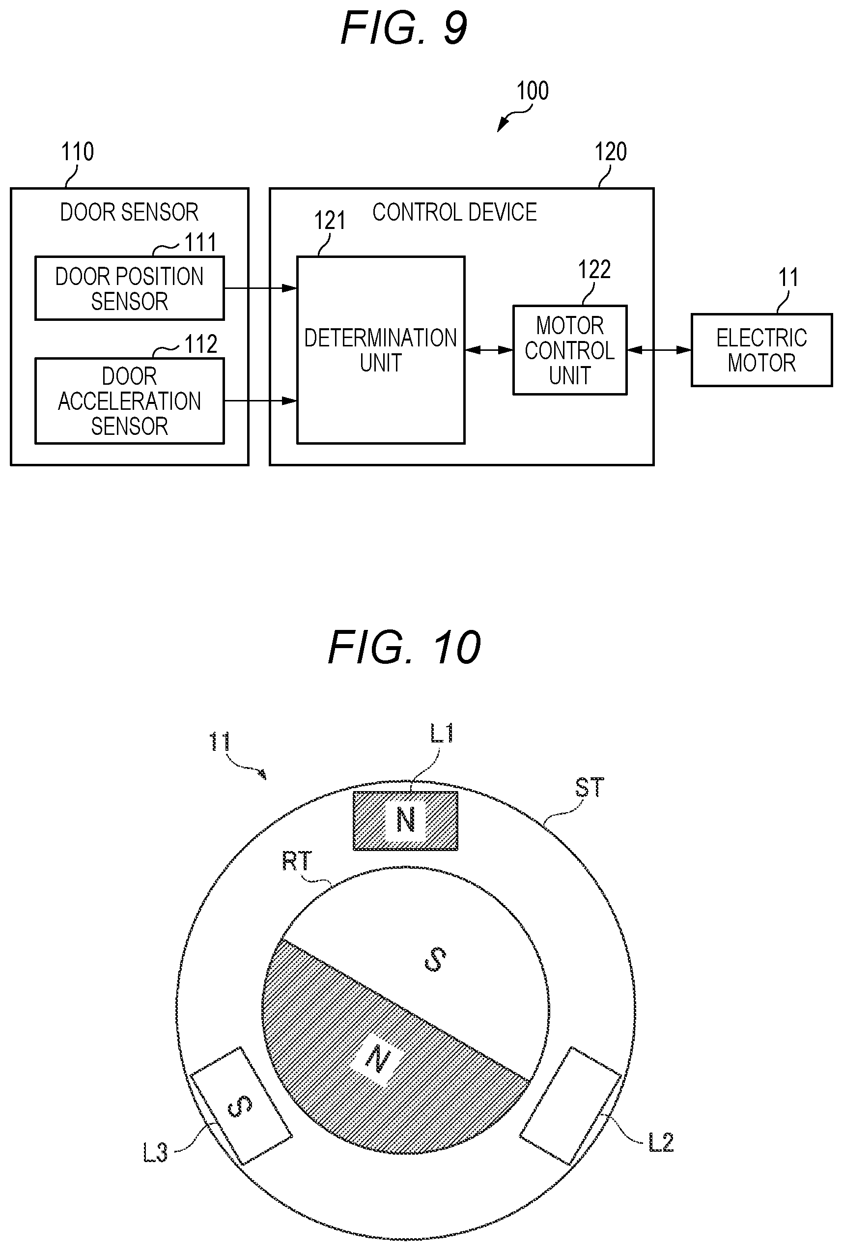 Patent US12618279 Figure 8 – Door opening and closing device