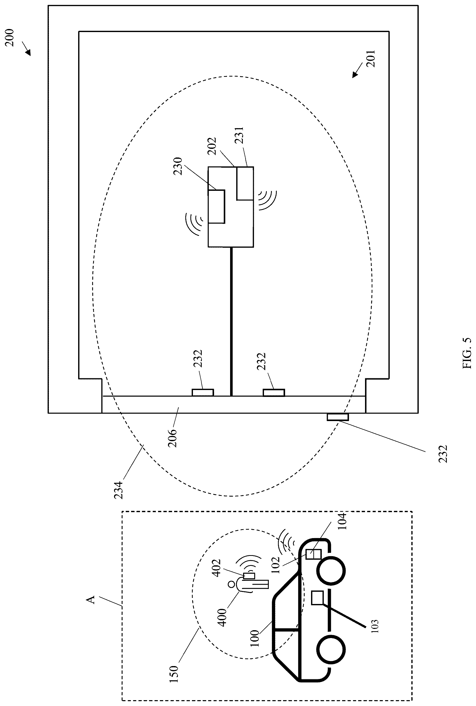 Patent US12618281 Figure 5 – Switchable mode ultra-wideband module