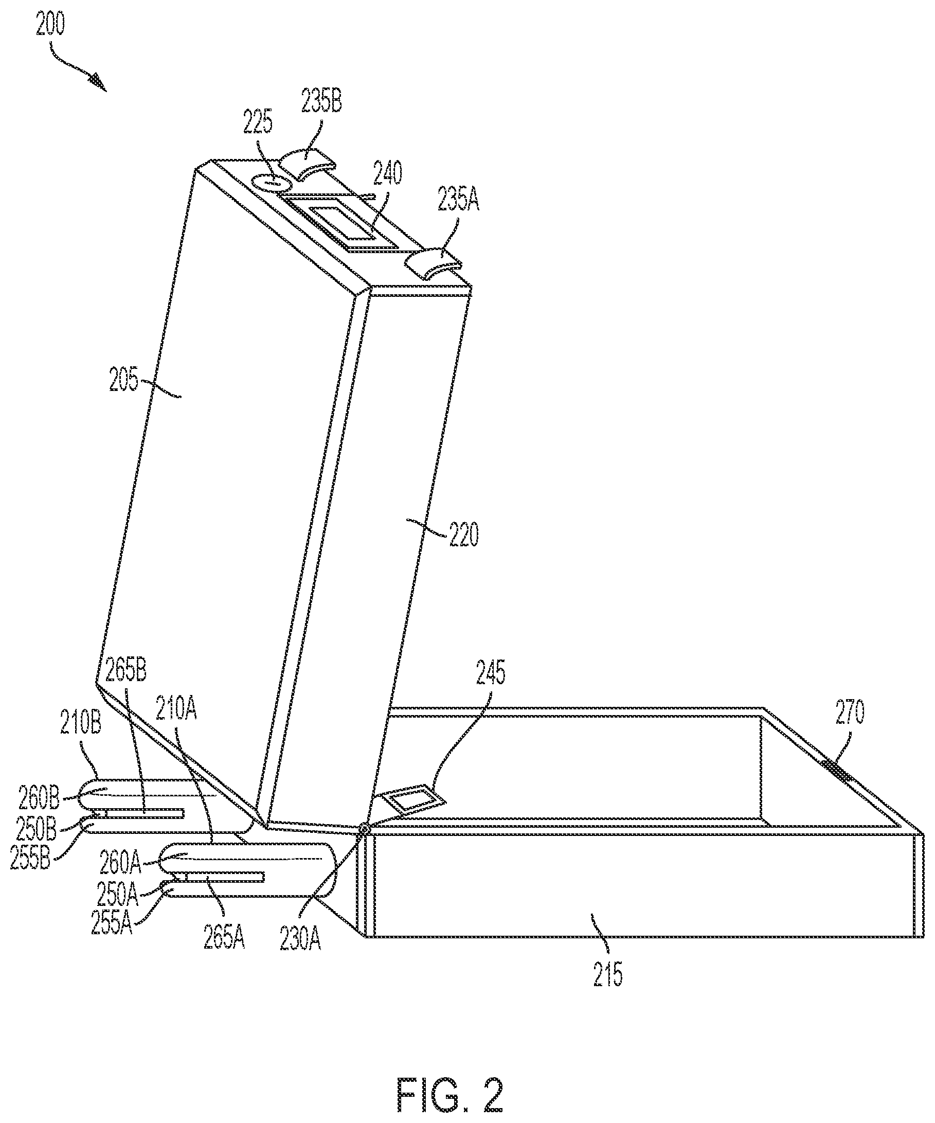 Patent US12618282 Figure 2 – Securable vehicular lock box