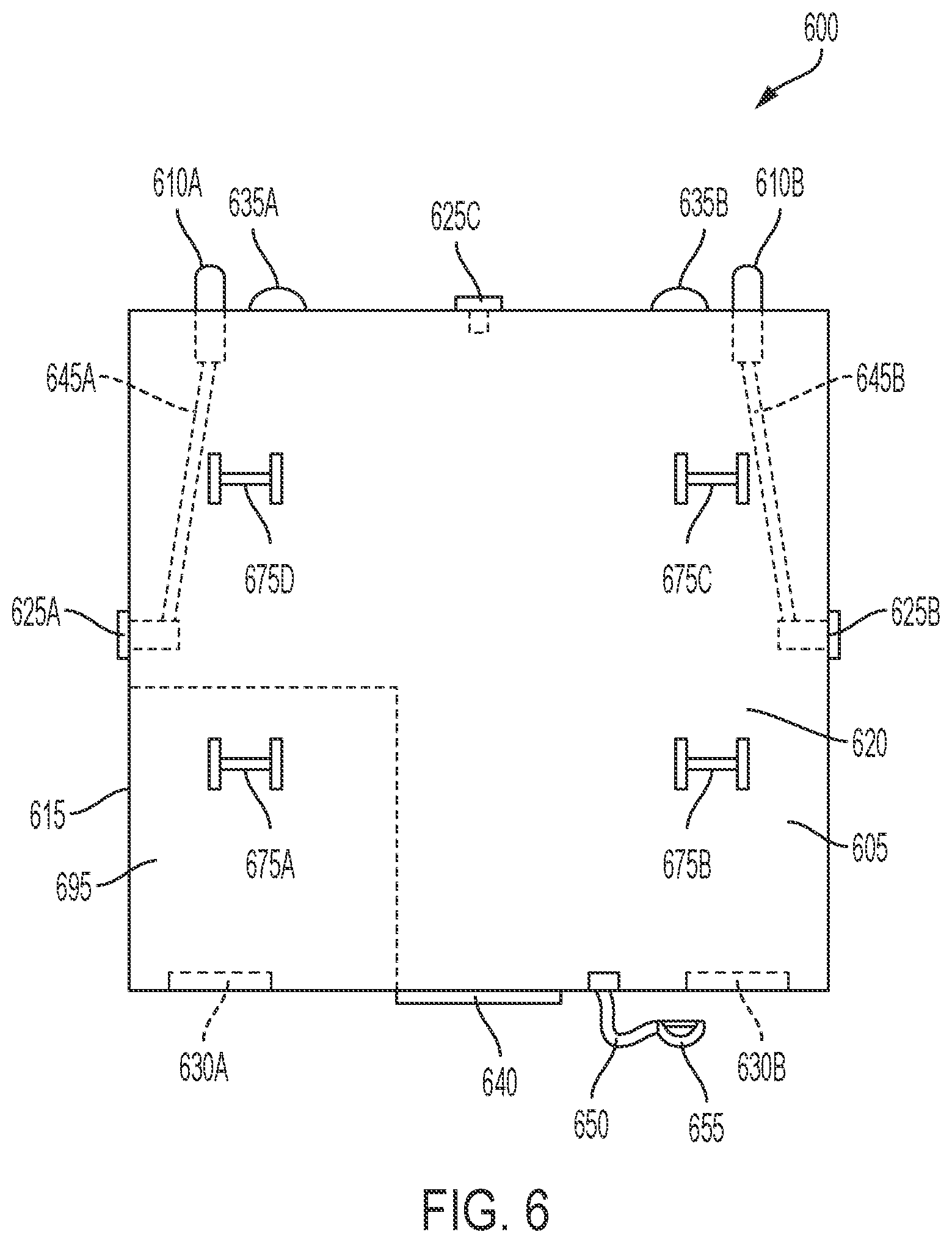 Patent US12618282 Figure 6 – Securable vehicular lock box