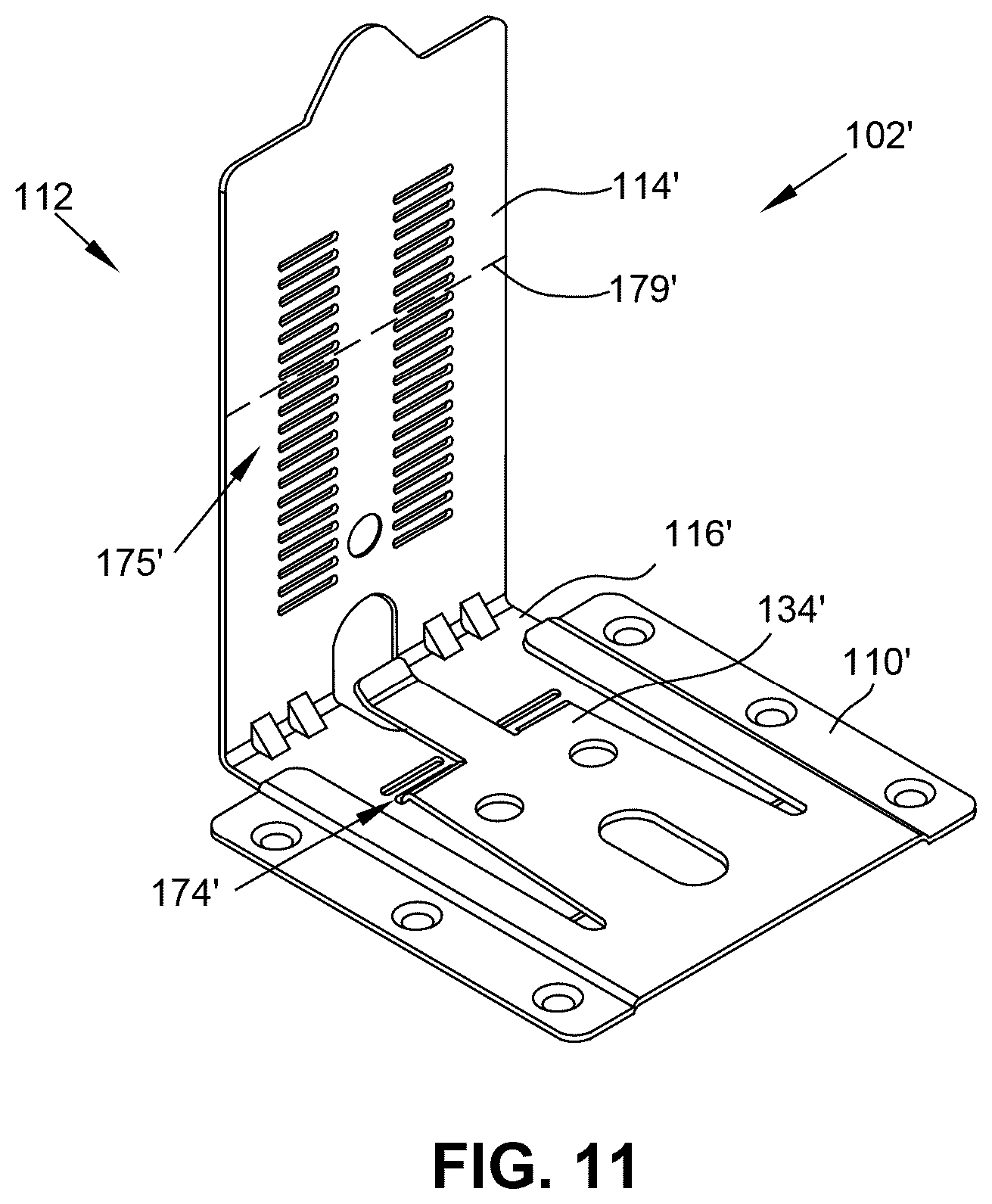 Patent US12618283 Figure 6 – Fenestration unit with interior installation features and associated systems and methods