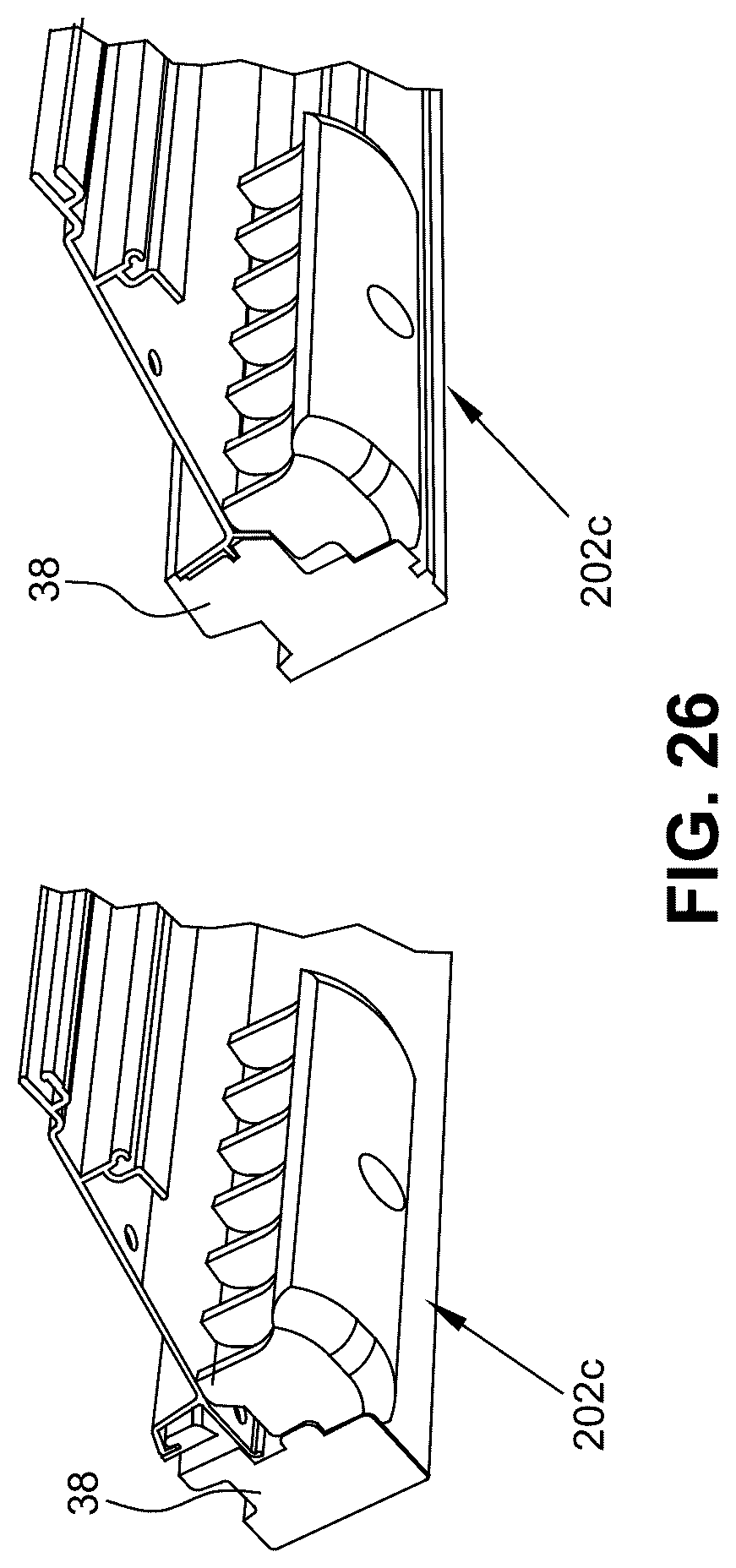 Patent US12618283 Figure 12 – Fenestration unit with interior installation features and associated systems and methods