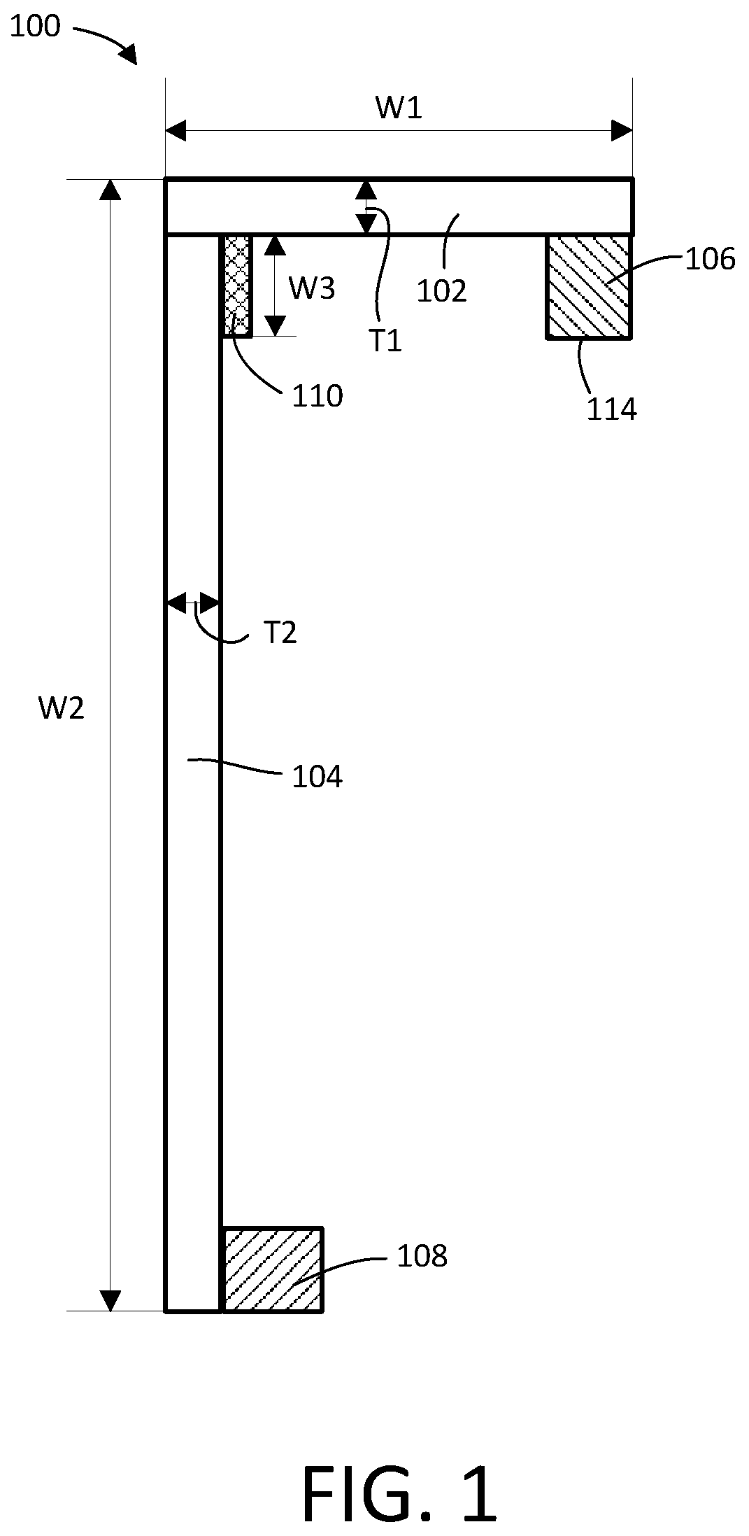 Patent US12618284 Figure 1 – Door seal