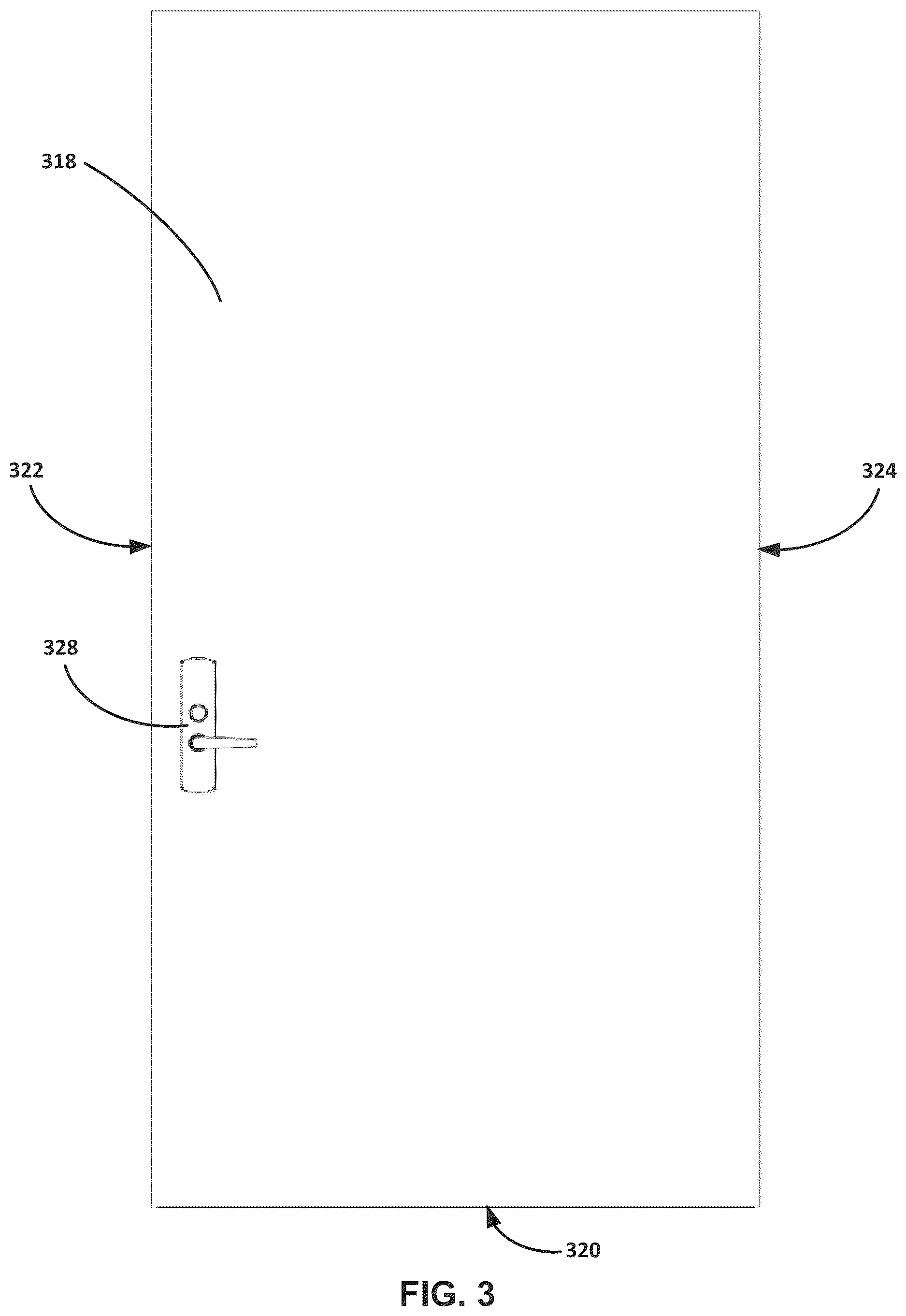 Patent US12618285 Figure 3 – Liquid containment door with continuous gasket