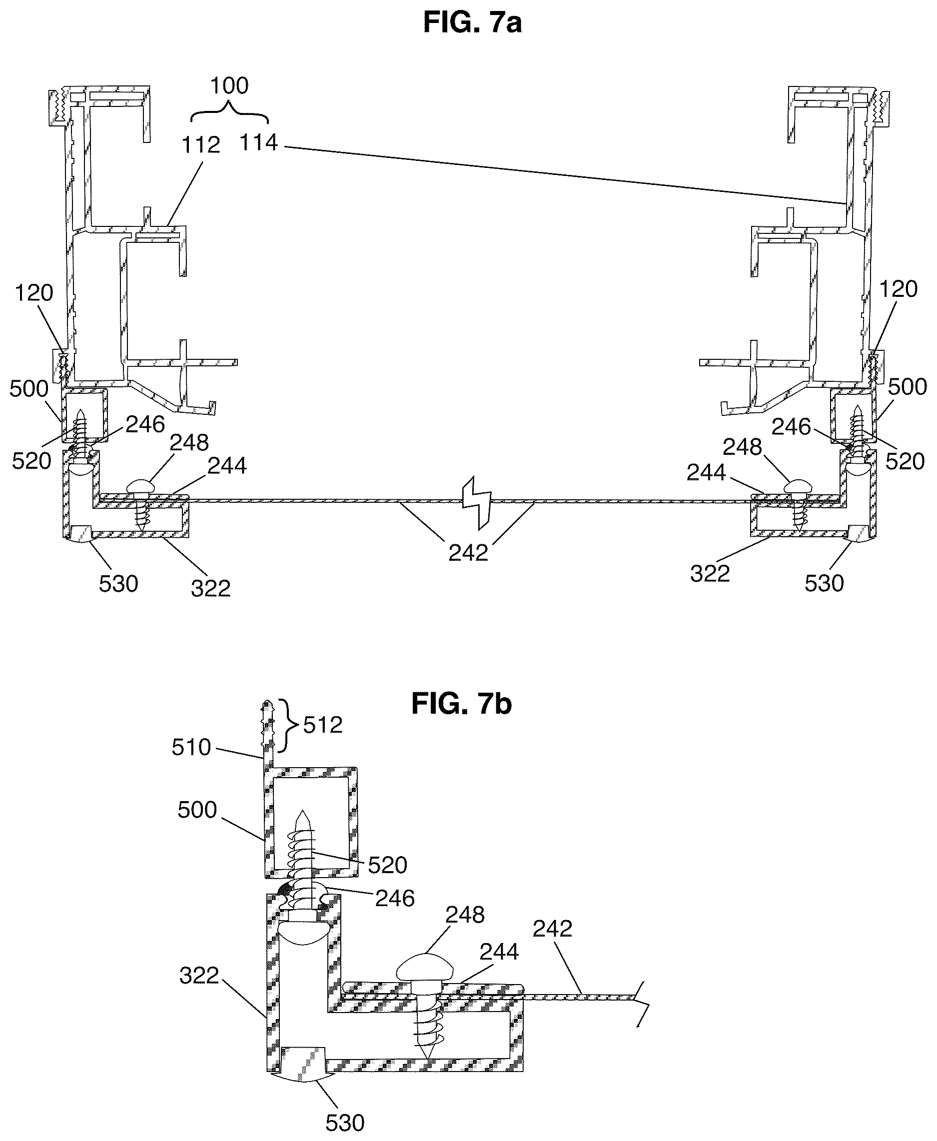 Patent US12618287 Figure 7 – Security screen mounting system and method therefor