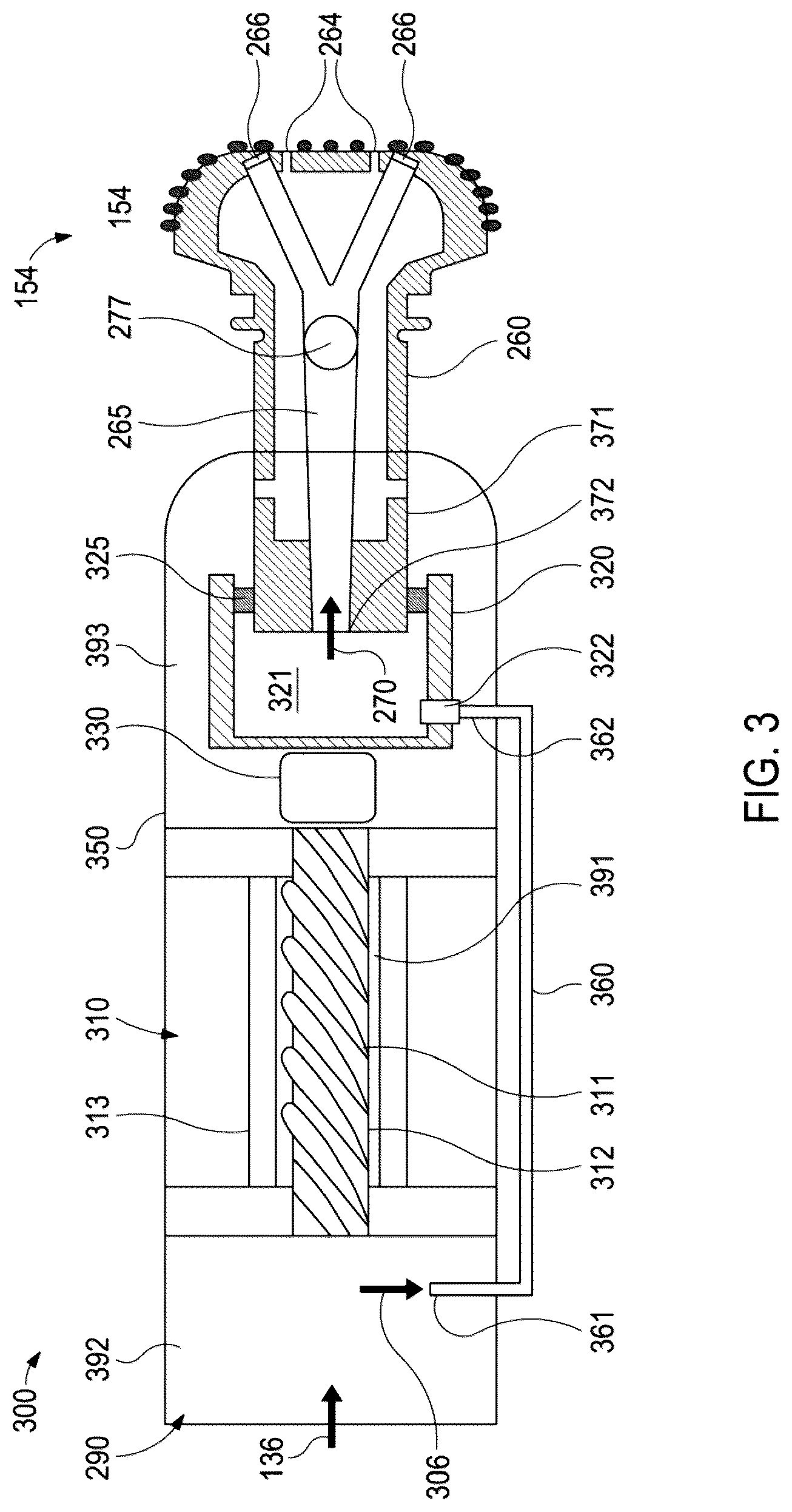Patent US12618288 Figure 3 – Bottom hole assembly for rotary drilling