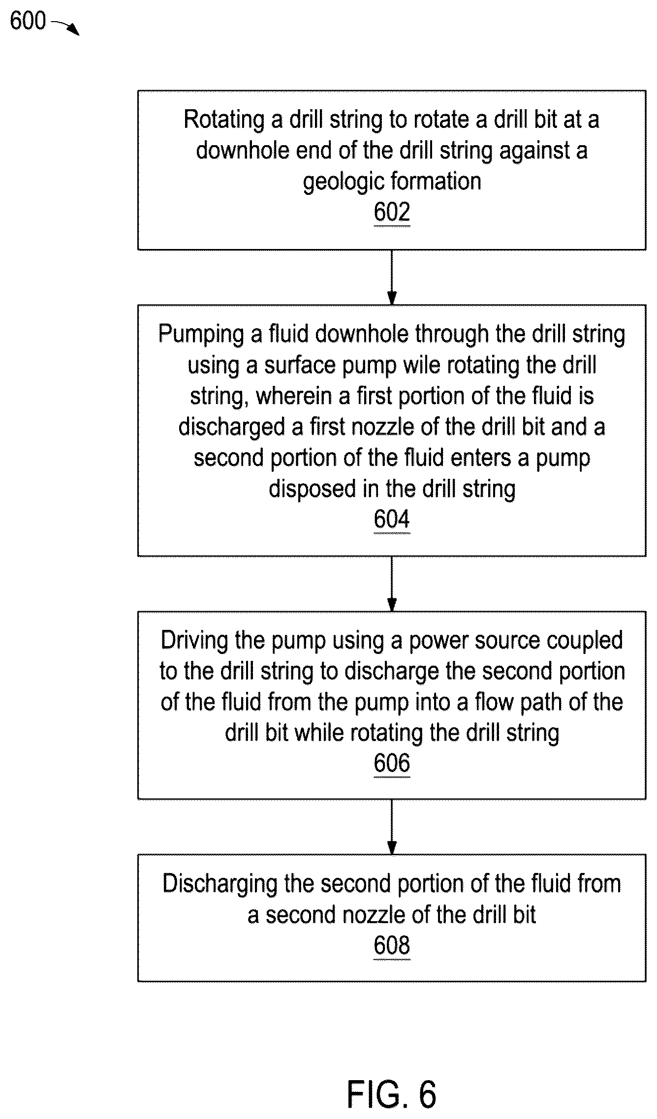 Patent US12618288 Figure 7 – Bottom hole assembly for rotary drilling