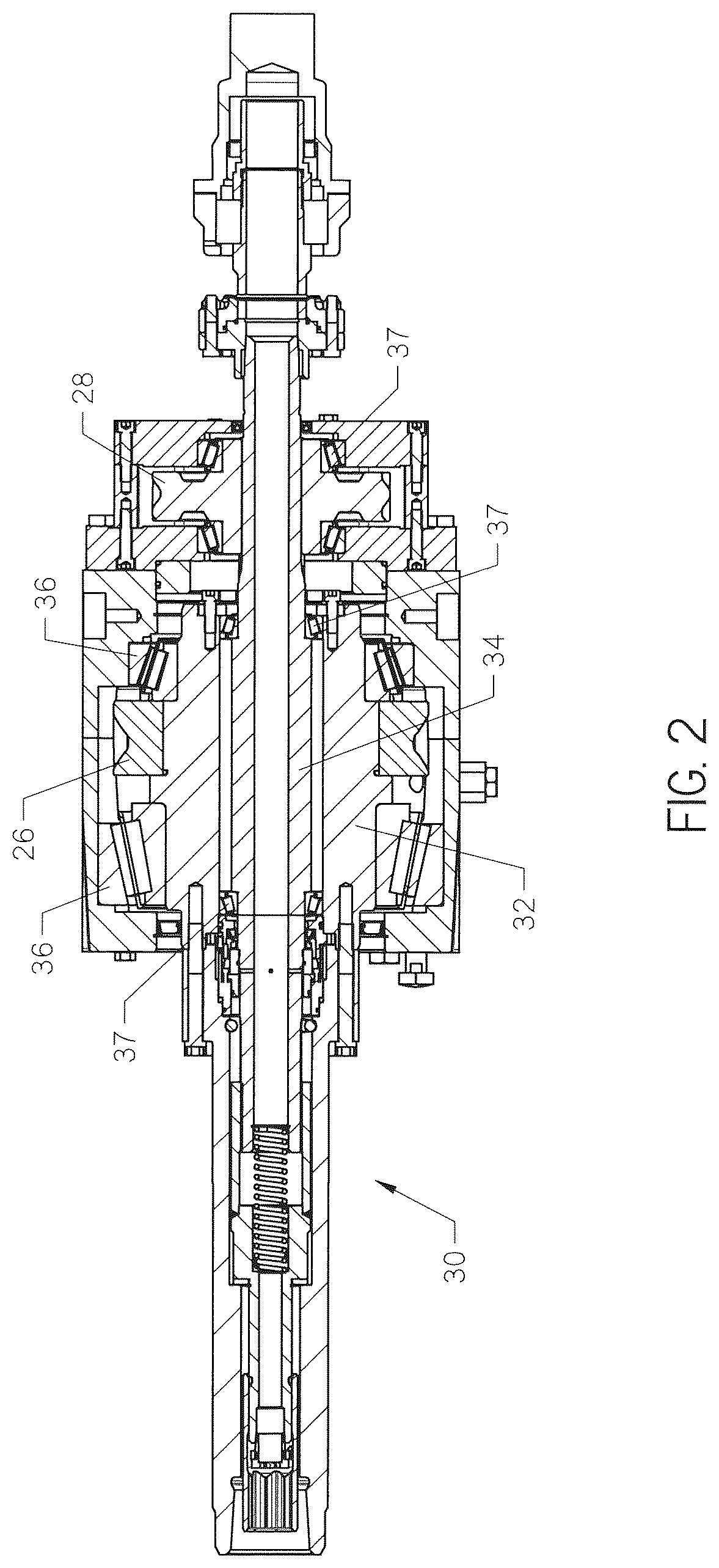 Patent US12618289 Figure 2 – Apparatus for capturing axial force on an inner drive member