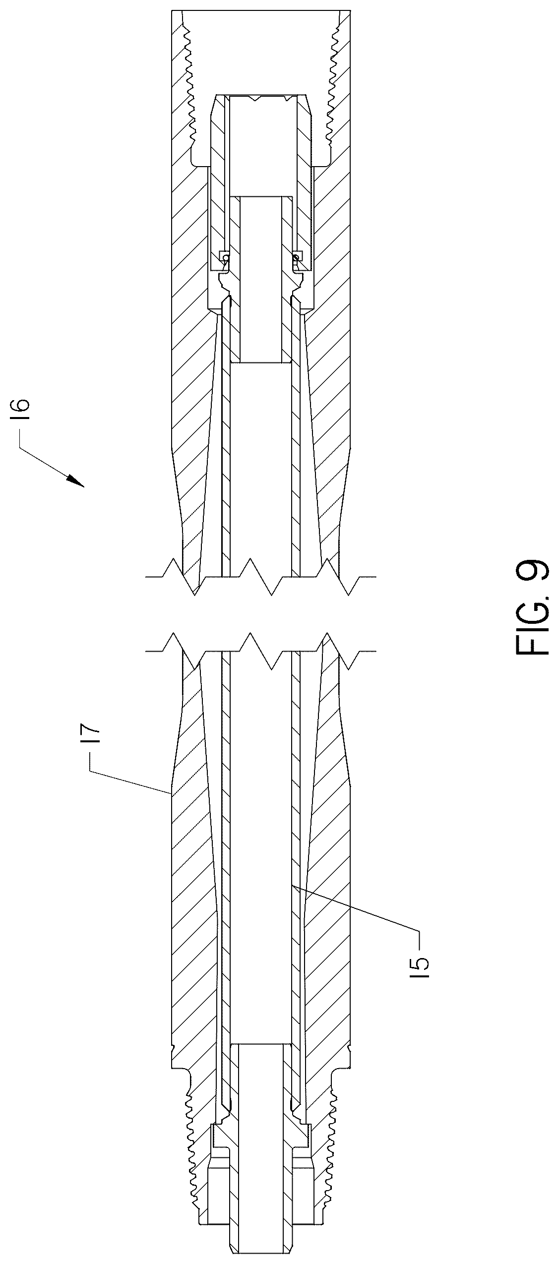 Patent US12618289 Figure 9 – Apparatus for capturing axial force on an inner drive member