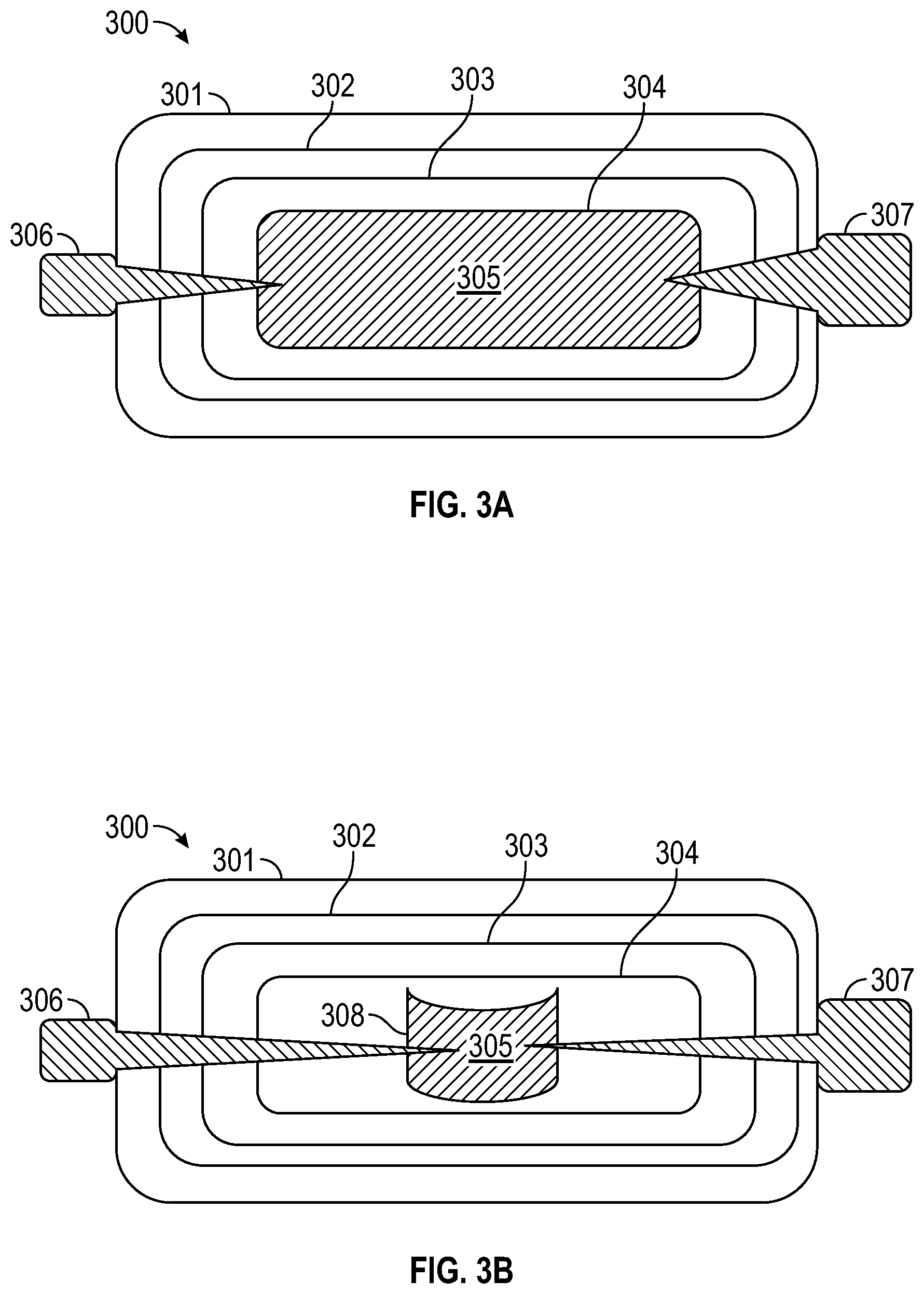 Patent US12618294 Figure 3 – Wet connect method which includes stabbing the innermost layer of a conformal multilayer soft shell apparatus containing conductive material