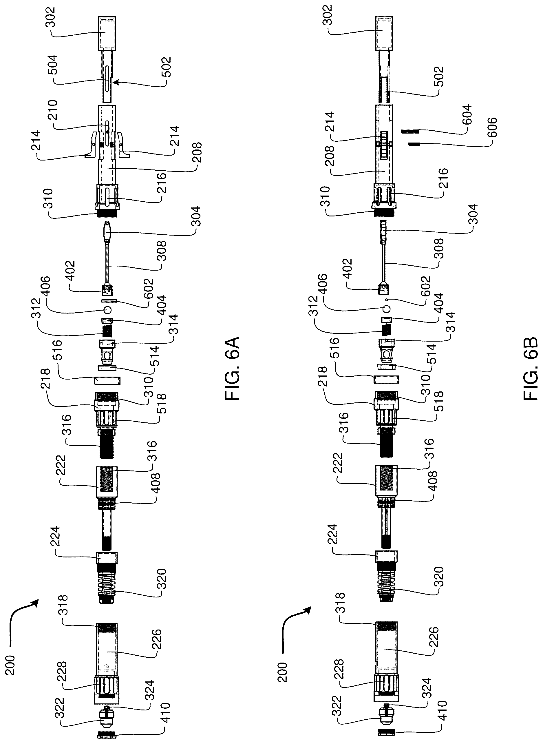 Patent US12618295 Figure 6 – Drilling head assembly with spring loaded latching system