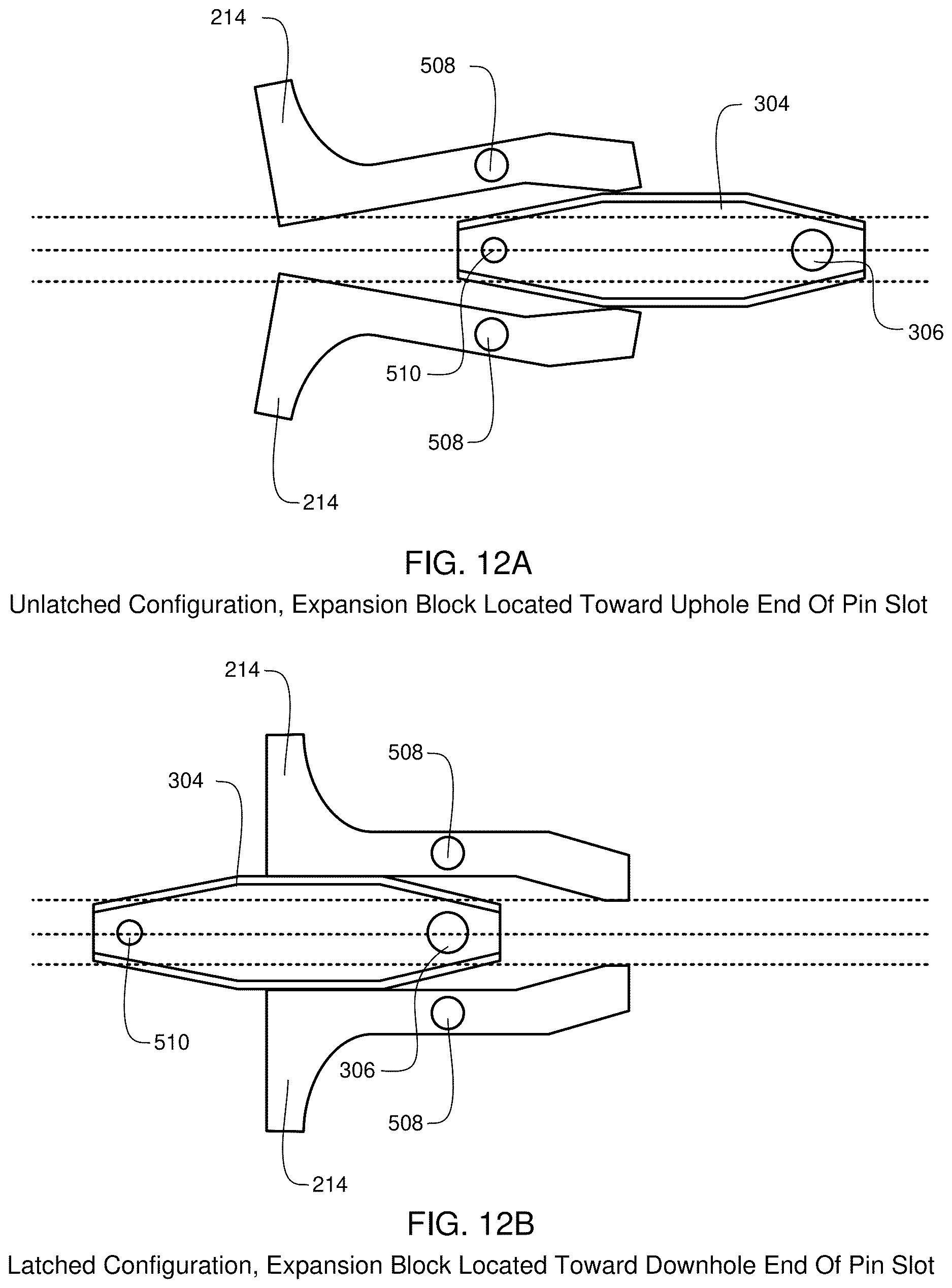 Patent US12618295 Figure 10 – Drilling head assembly with spring loaded latching system