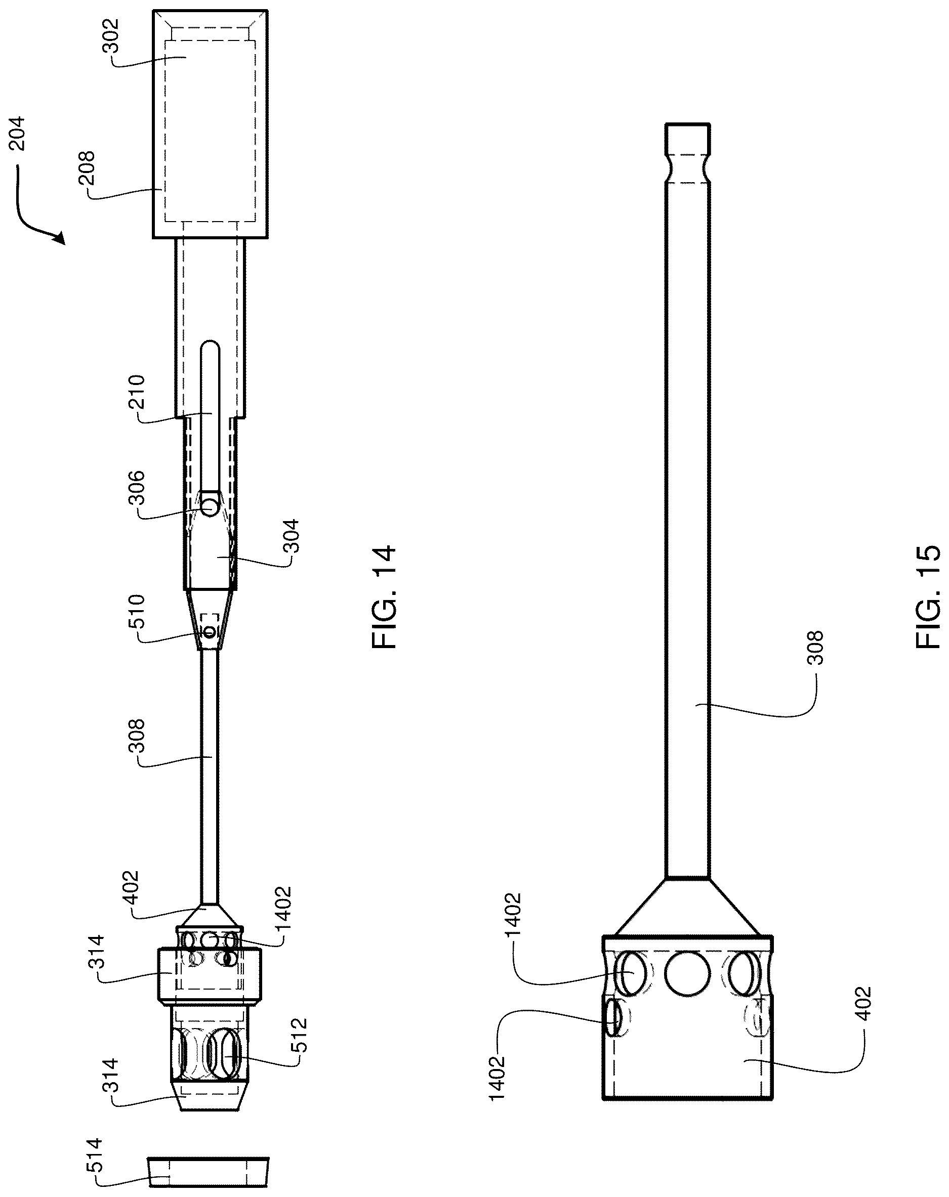 Patent US12618295 Figure 12 – Drilling head assembly with spring loaded latching system