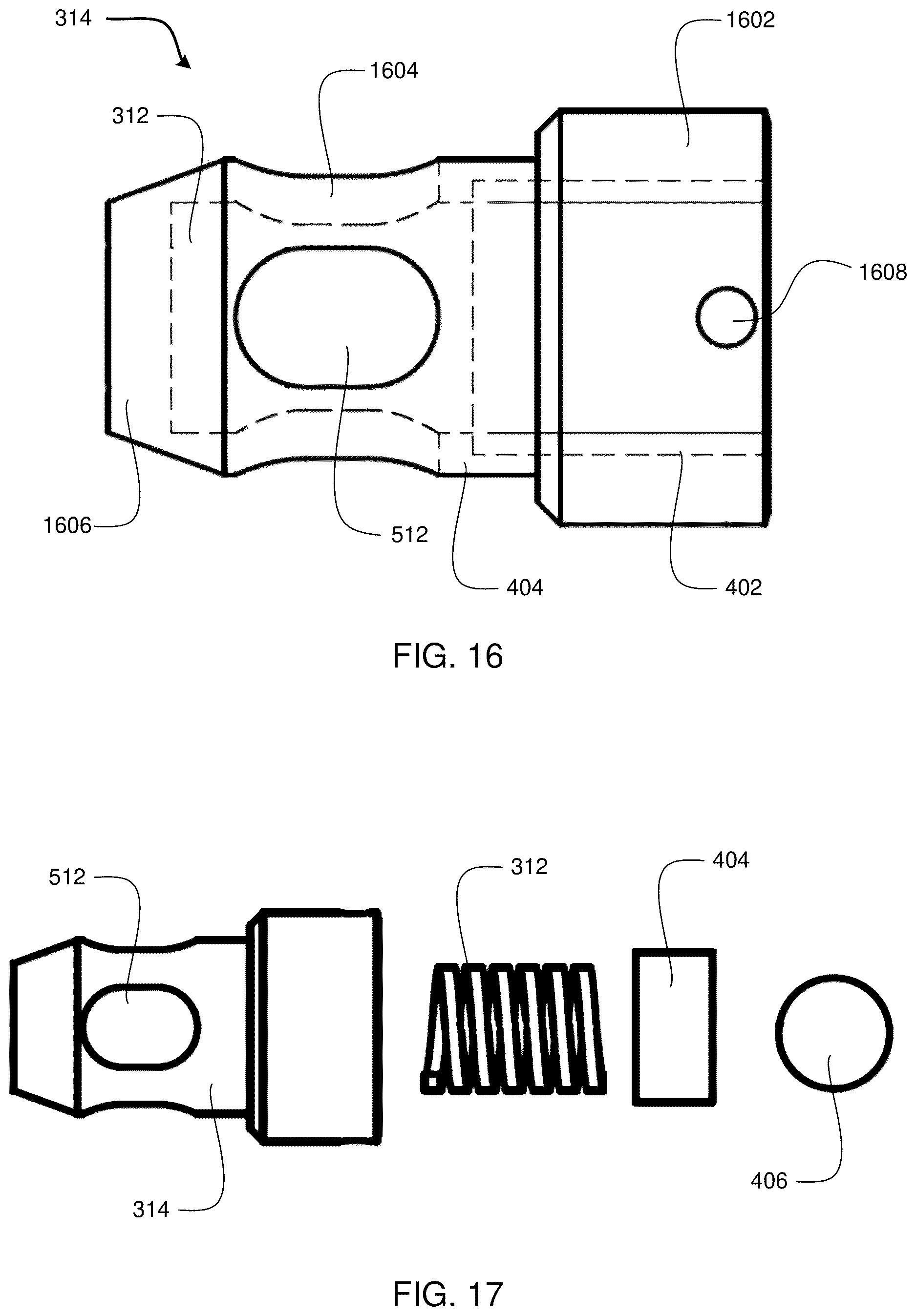 Patent US12618295 Figure 13 – Drilling head assembly with spring loaded latching system