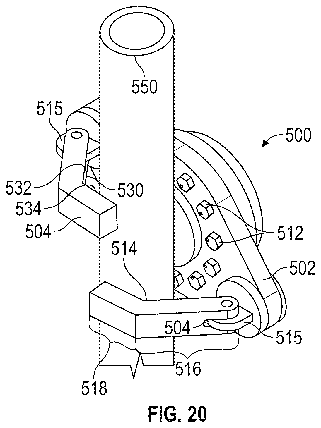 Patent US12618298 Figure 19 – End effectors for automated pipe handling