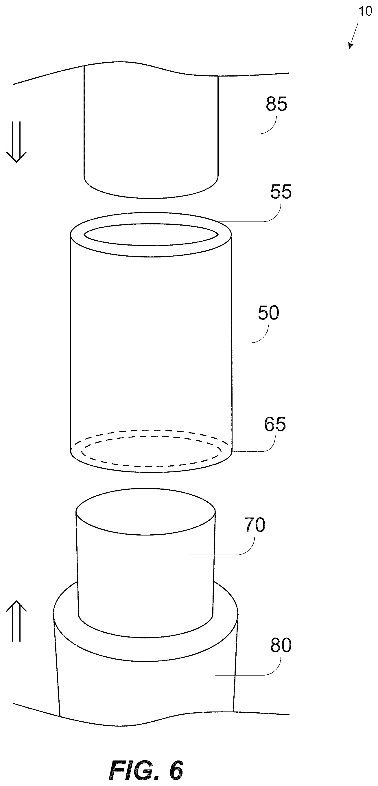 Patent US12618299 Figure 6 – Drill cuttings composite core manufacturing method and apparatus