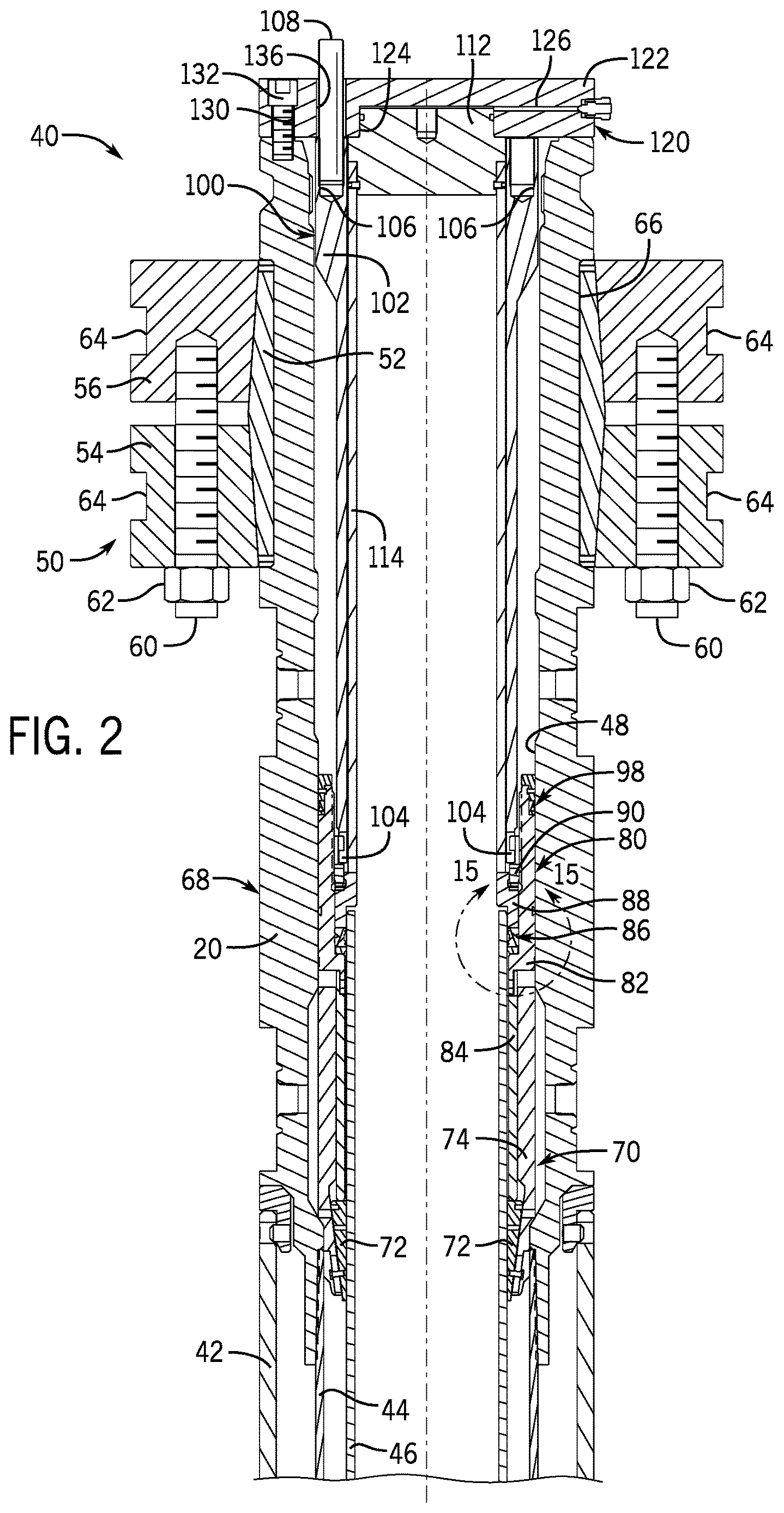 Patent US12618300 Figure 2 – Wellhead sealing systems and methods