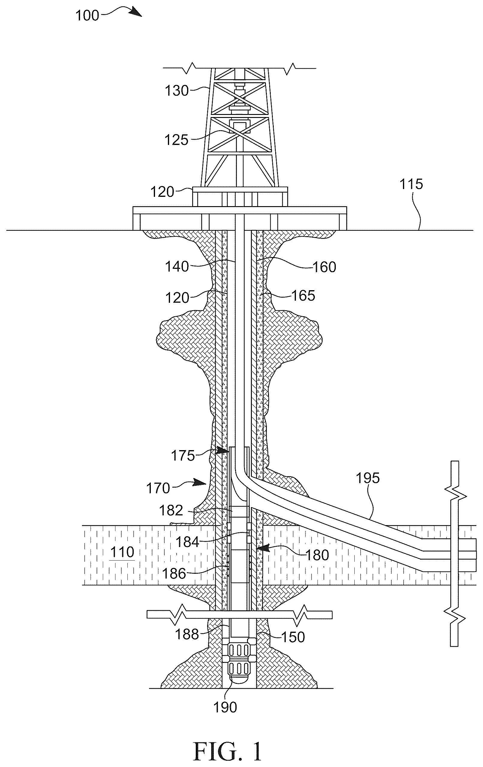 Patent US12618304 Figure 1 – Downhole isolation tool including an isolation sleeve and sacrificial plug member