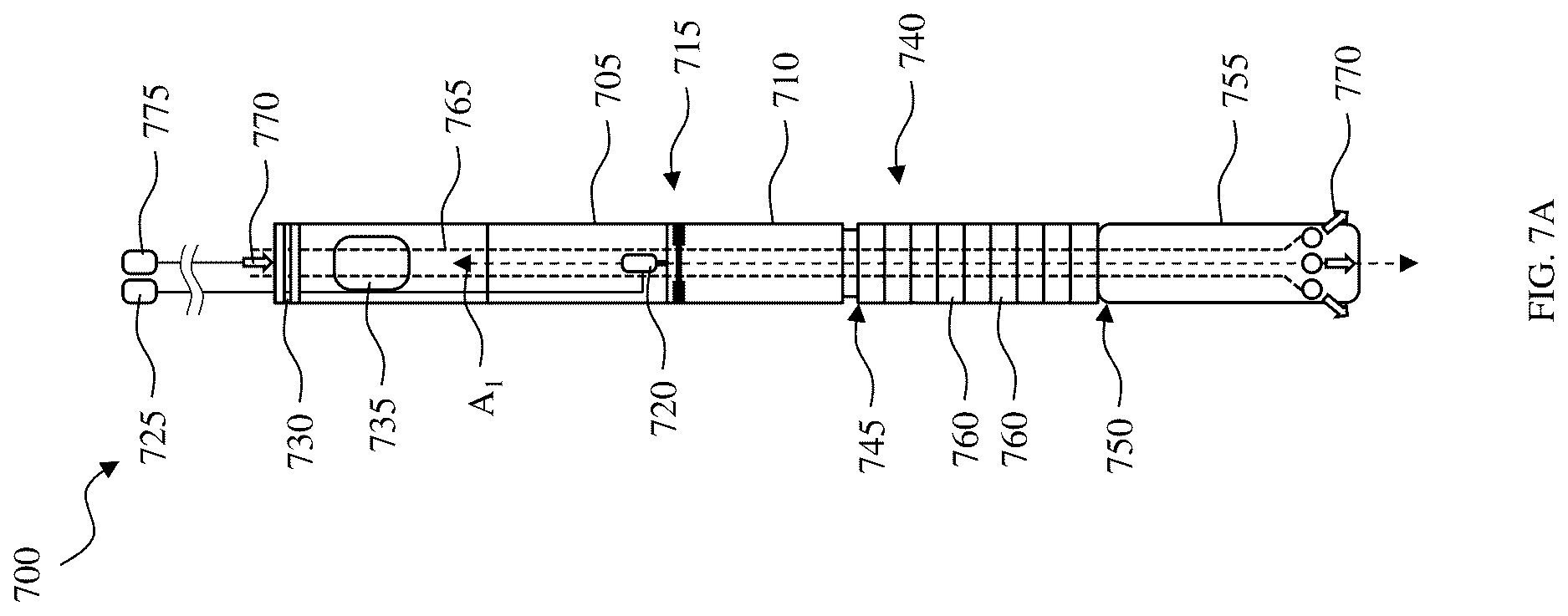 Patent US12618307 Figure 13 – Lateral locating assembly having one or more production ports