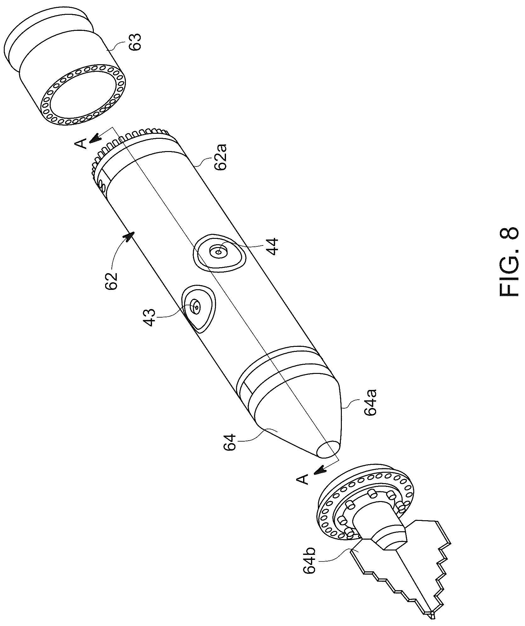 Patent US12618308 Figure 6 – Method and device for horizontal bore mining