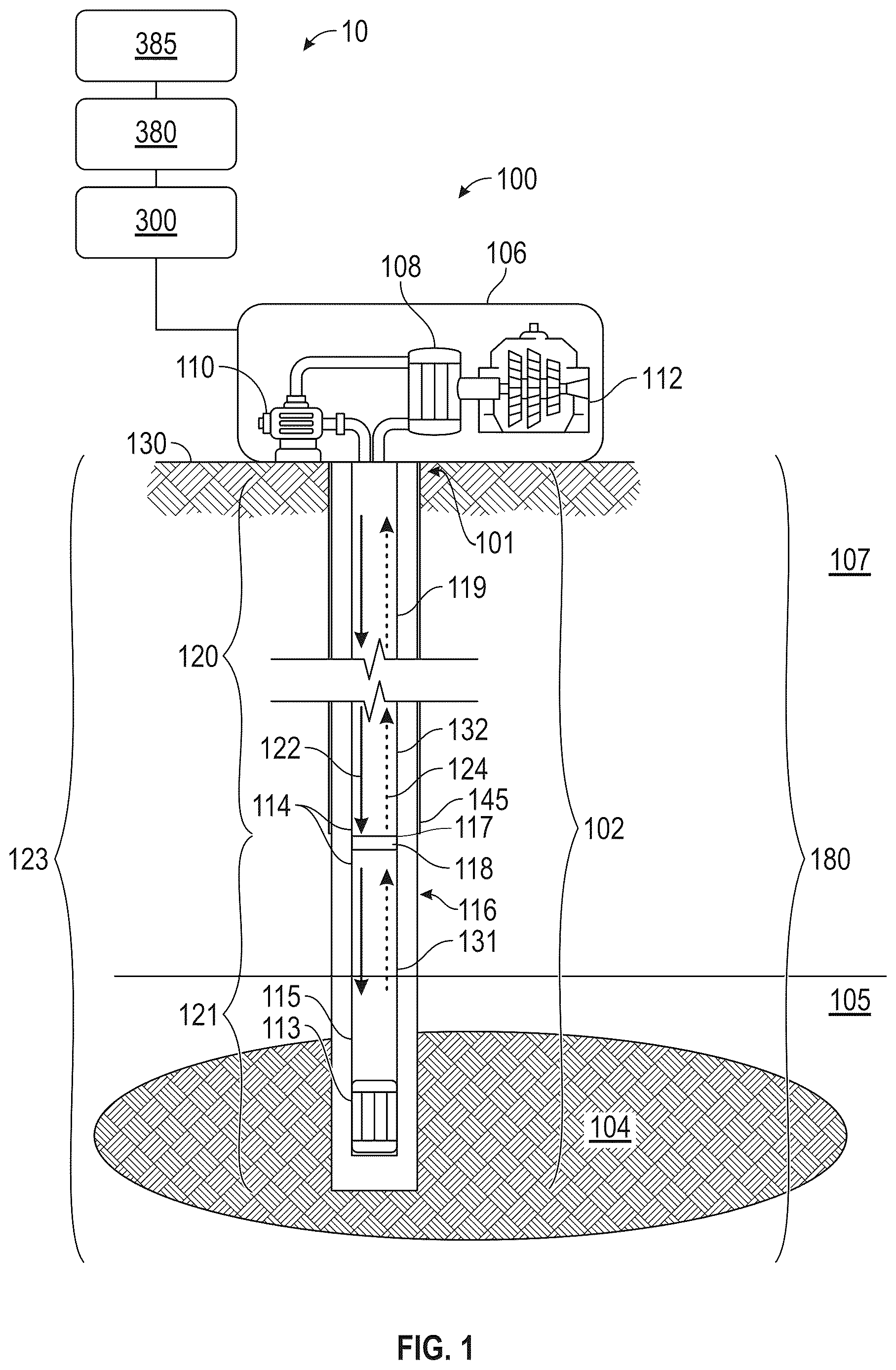 Patent US12618311 Figure 1 – Methods and systems for installing tubulars in wells