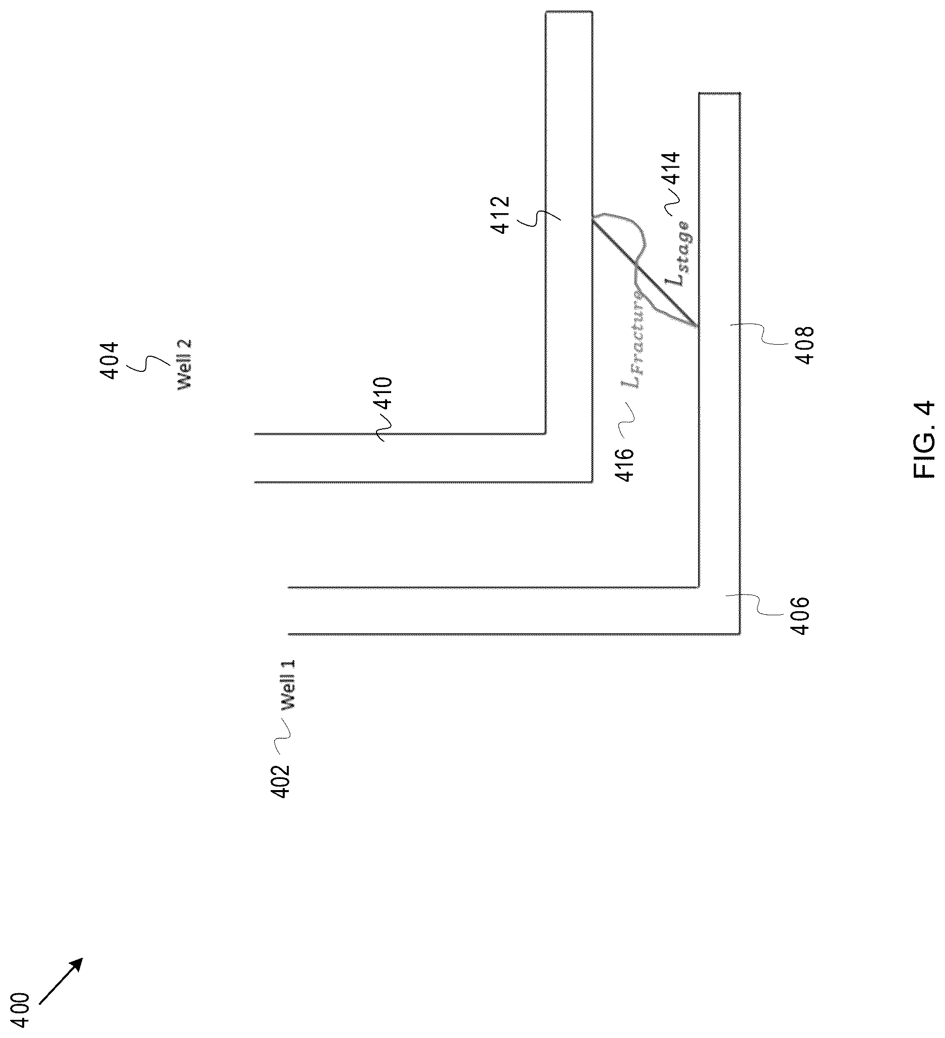 Patent US12618313 Figure 4 – Subsurface condition detection using tube waves in a multi-well system