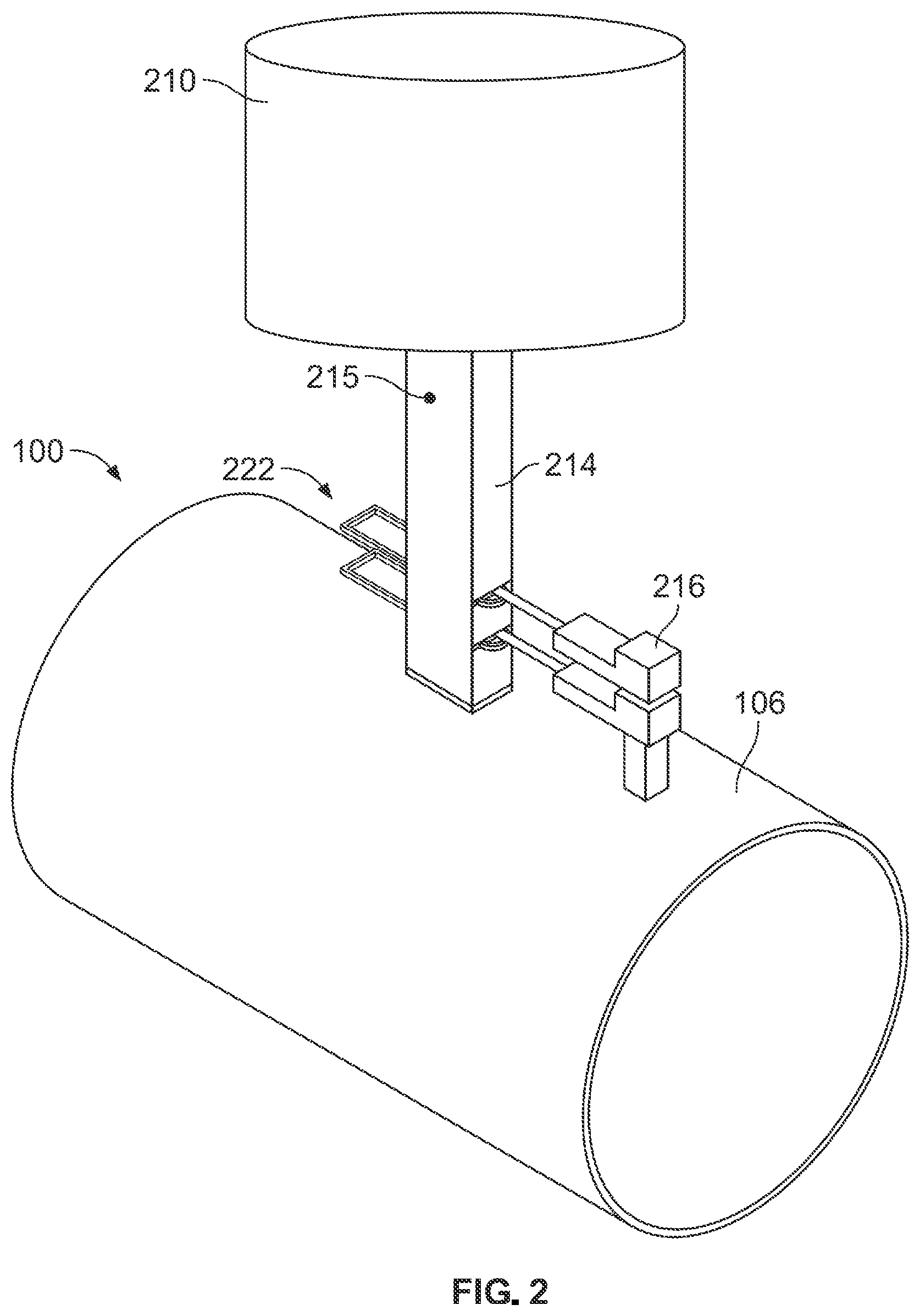 Patent US12618322 Figure 2 – Dispensing microprocessor devices for downhole data collection