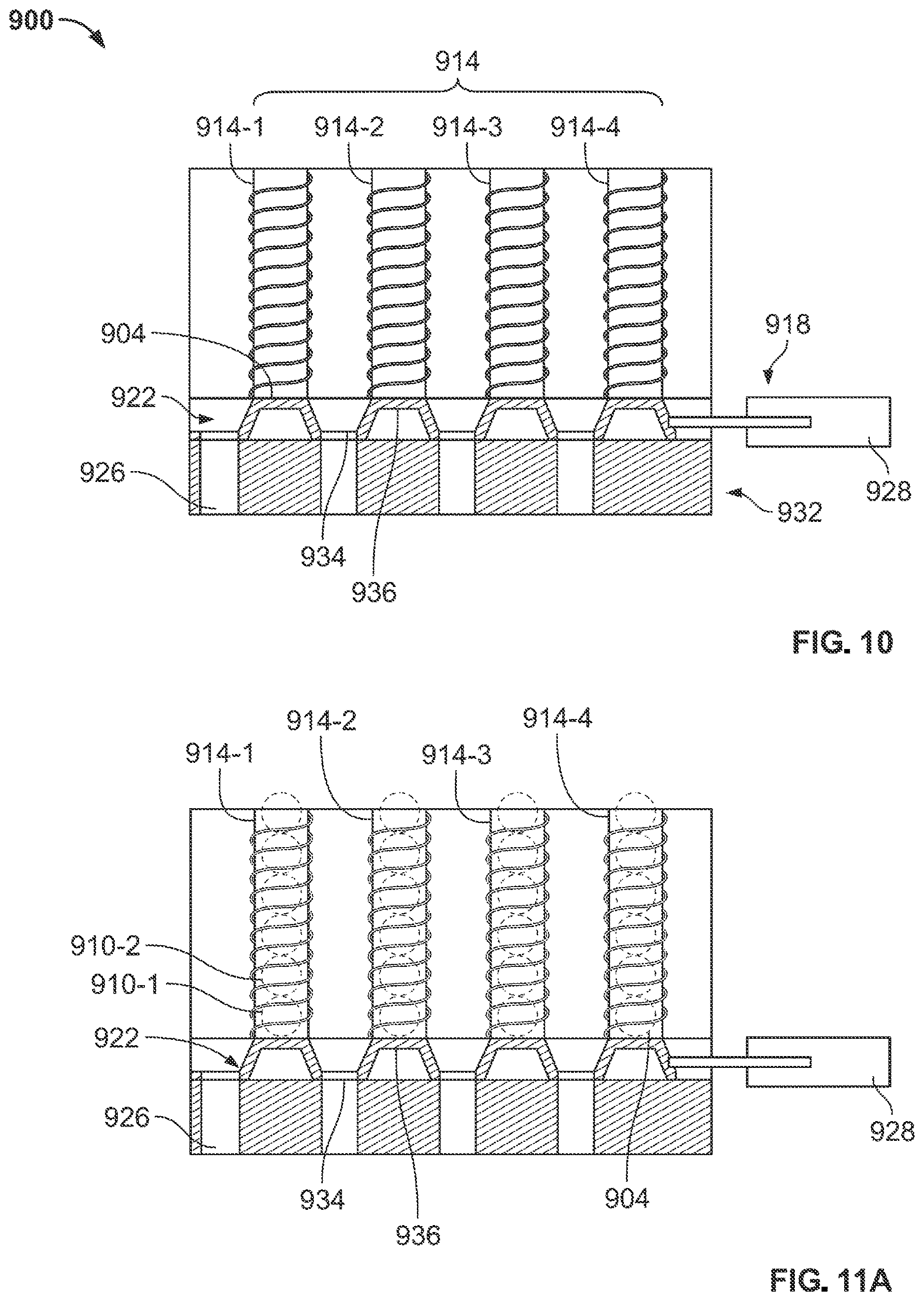 Patent US12618322 Figure 11 – Dispensing microprocessor devices for downhole data collection