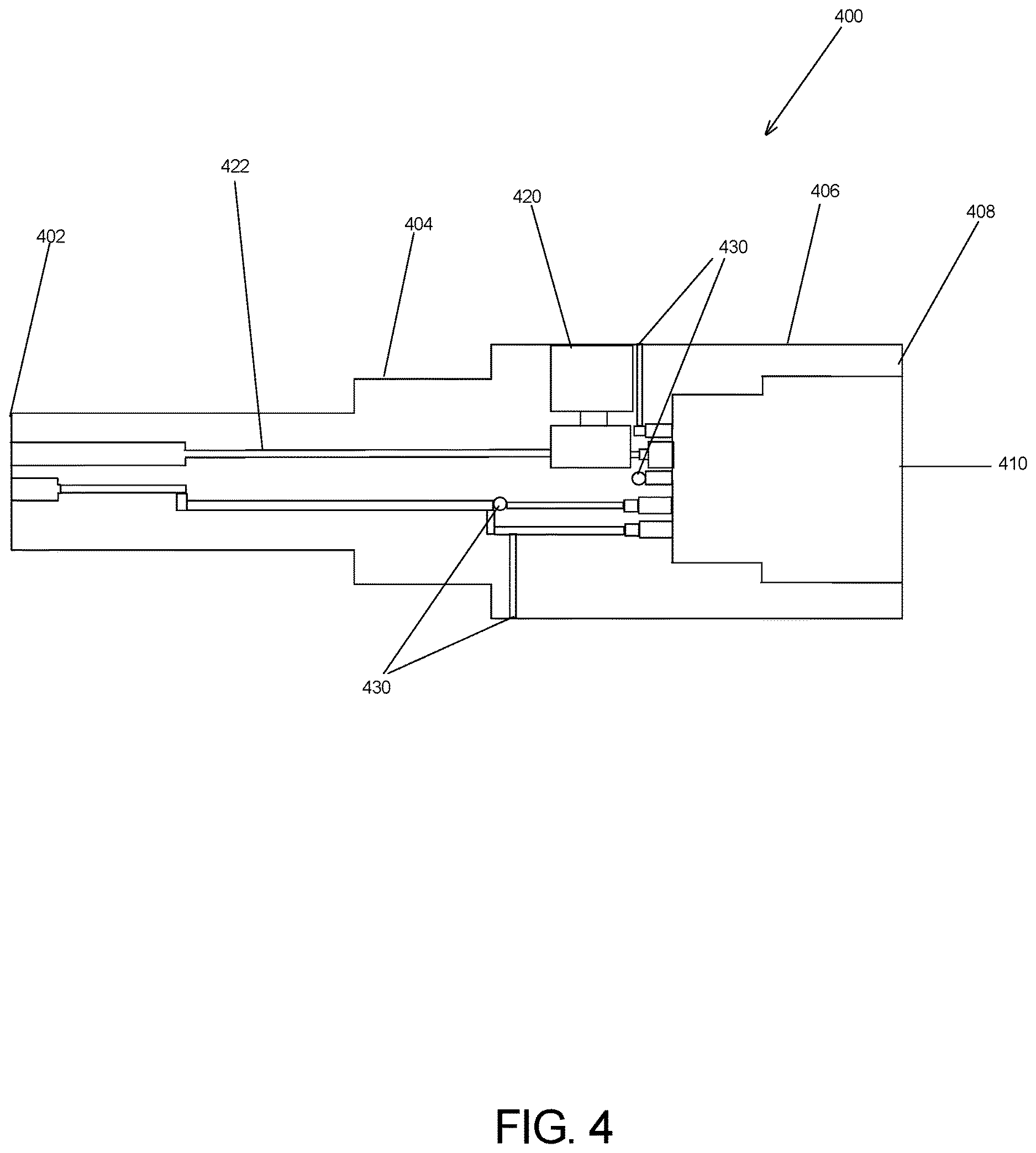 Patent US12618325 Figure 4 – Dynamic multi-flowline control system for downhole tools