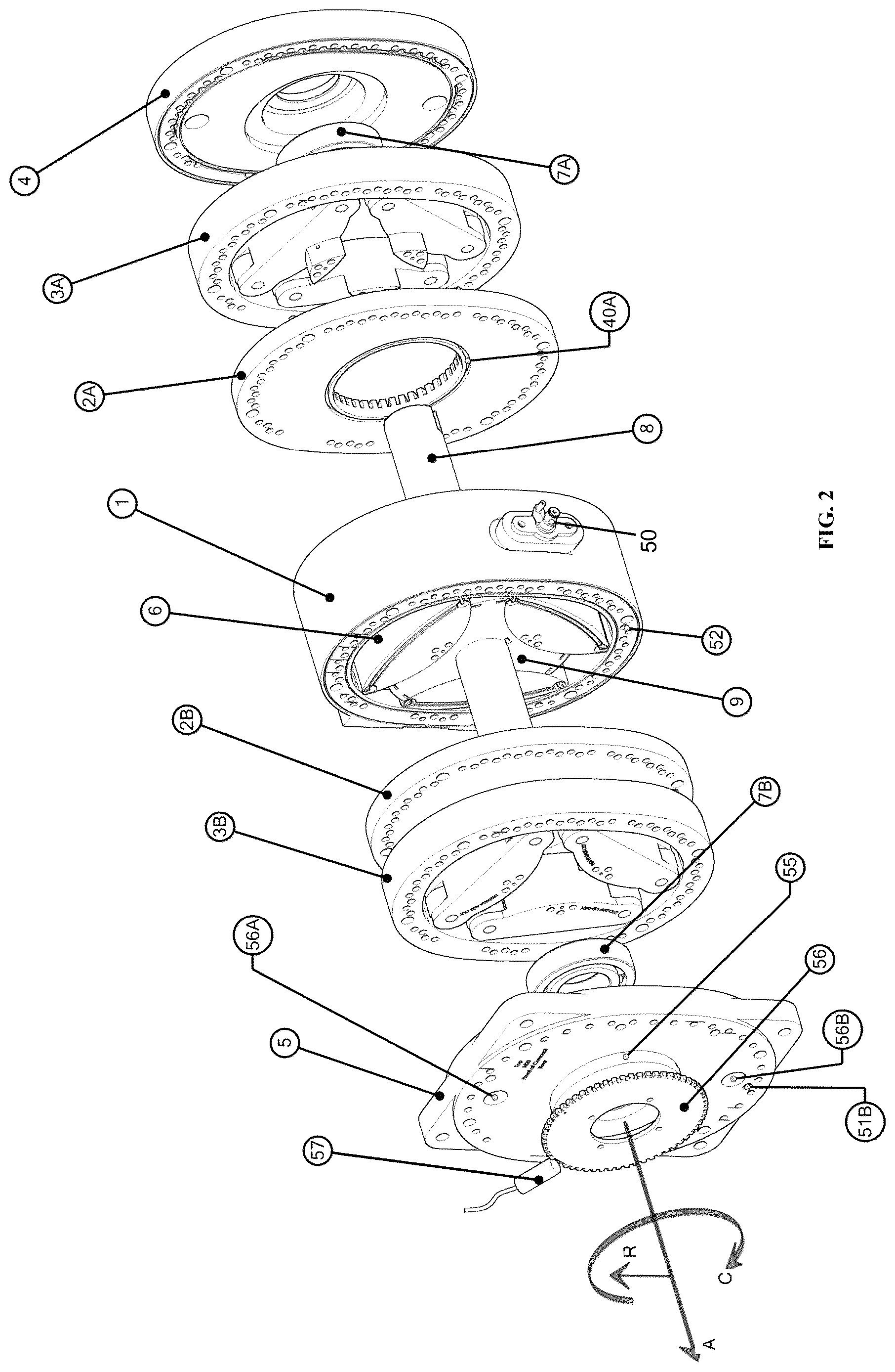 Patent US12618328 Figure 2 – Rotary machine