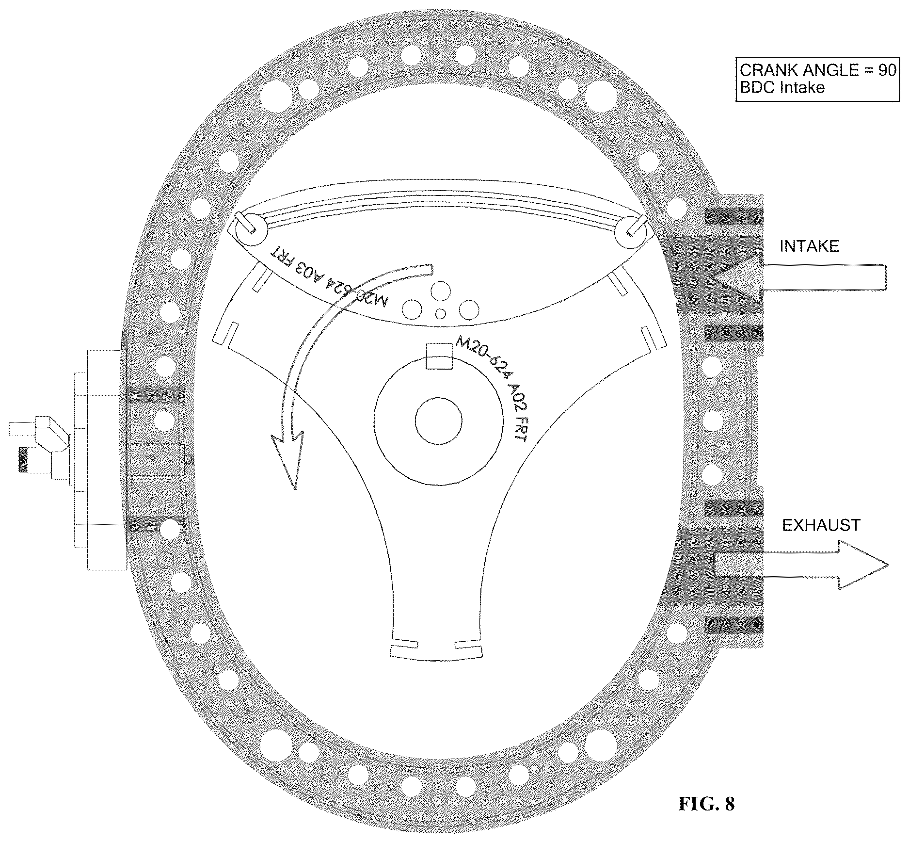 Patent US12618328 Figure 9 – Rotary machine