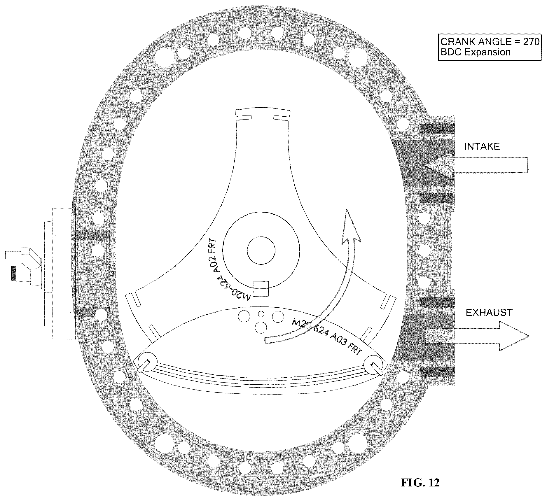 Patent US12618328 Figure 13 – Rotary machine