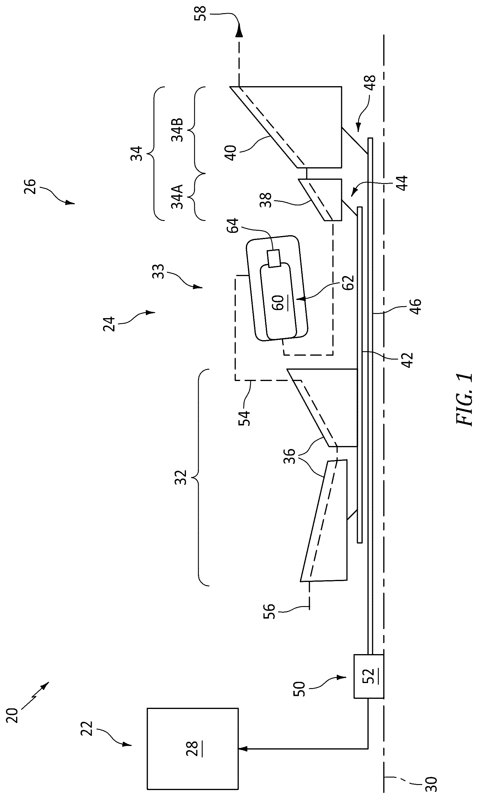 Patent US12618330 Figure 1 – Turbine engine airfoil
