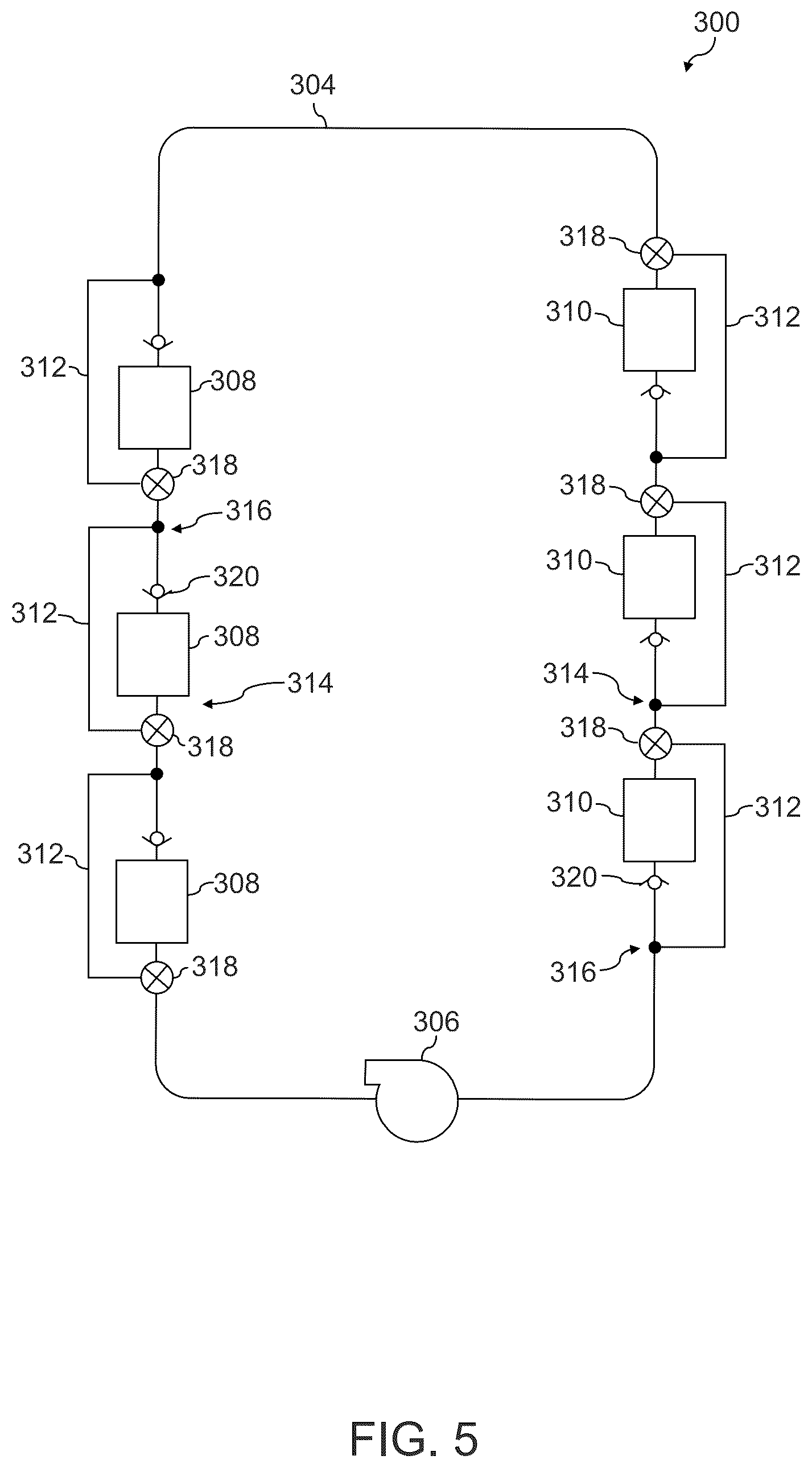 Patent US12618332 Figure 5 – Gas turbine engine