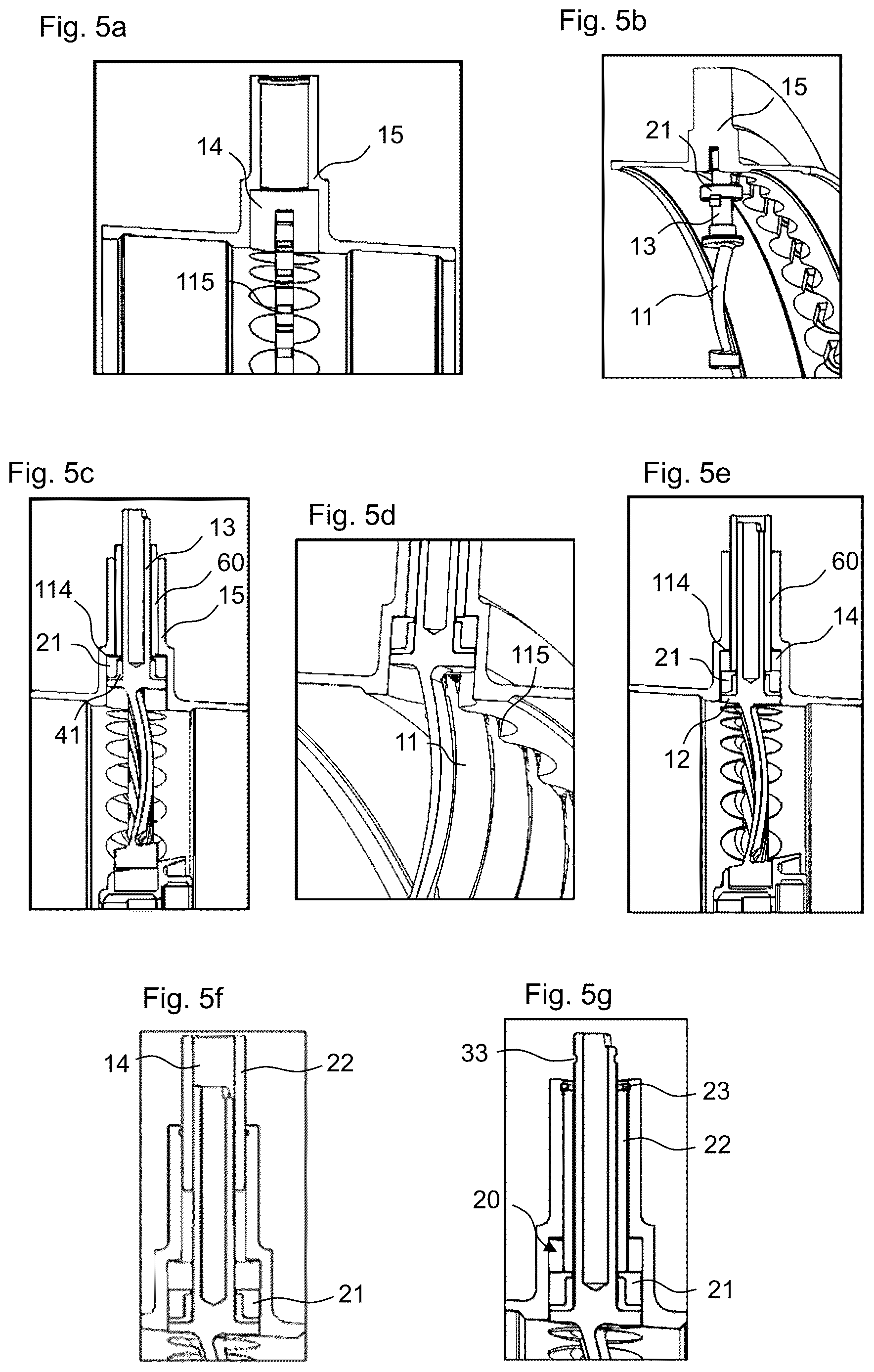 Patent US12618334 Figure 5 – Stator vane assembly of a turbomachine and method for assembling a stator vane assembly