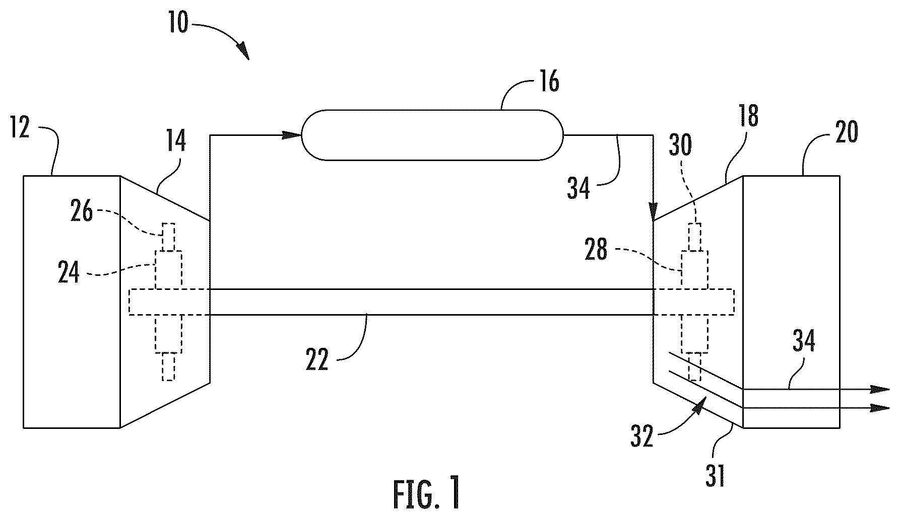 Patent US12618336 Figure 1 – Turbomachine impingement cooling modules
