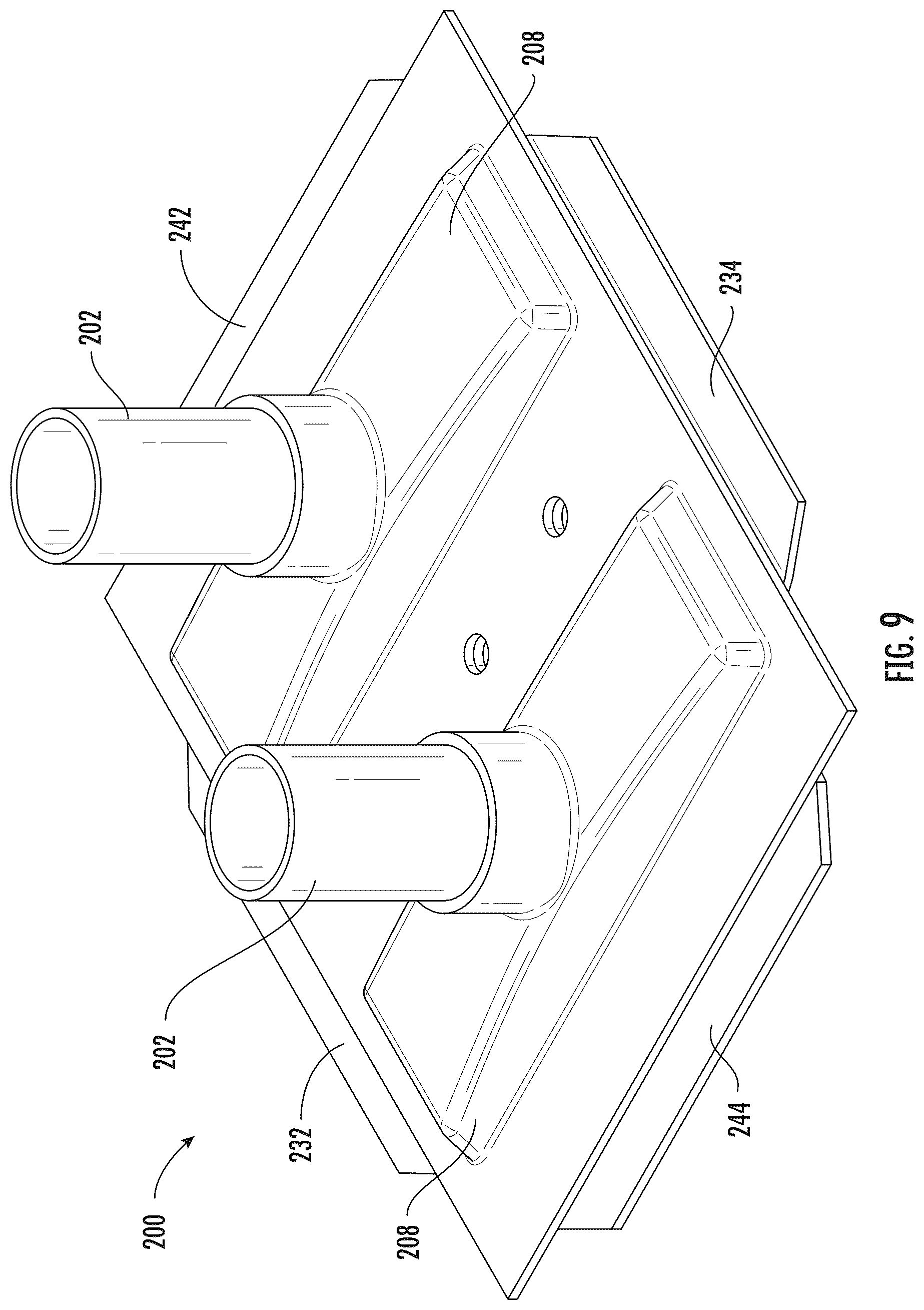 Patent US12618336 Figure 9 – Turbomachine impingement cooling modules