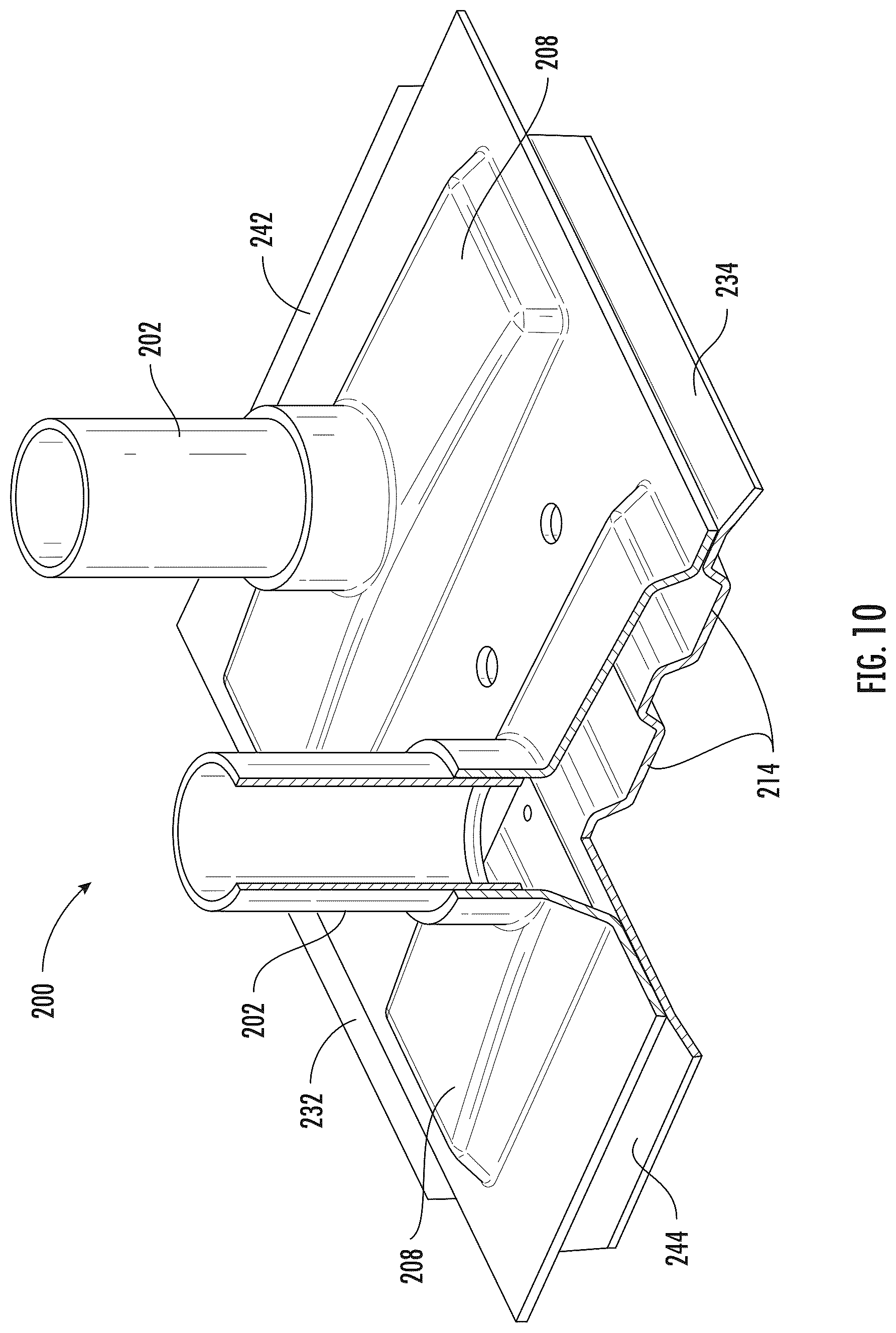 Patent US12618336 Figure 10 – Turbomachine impingement cooling modules